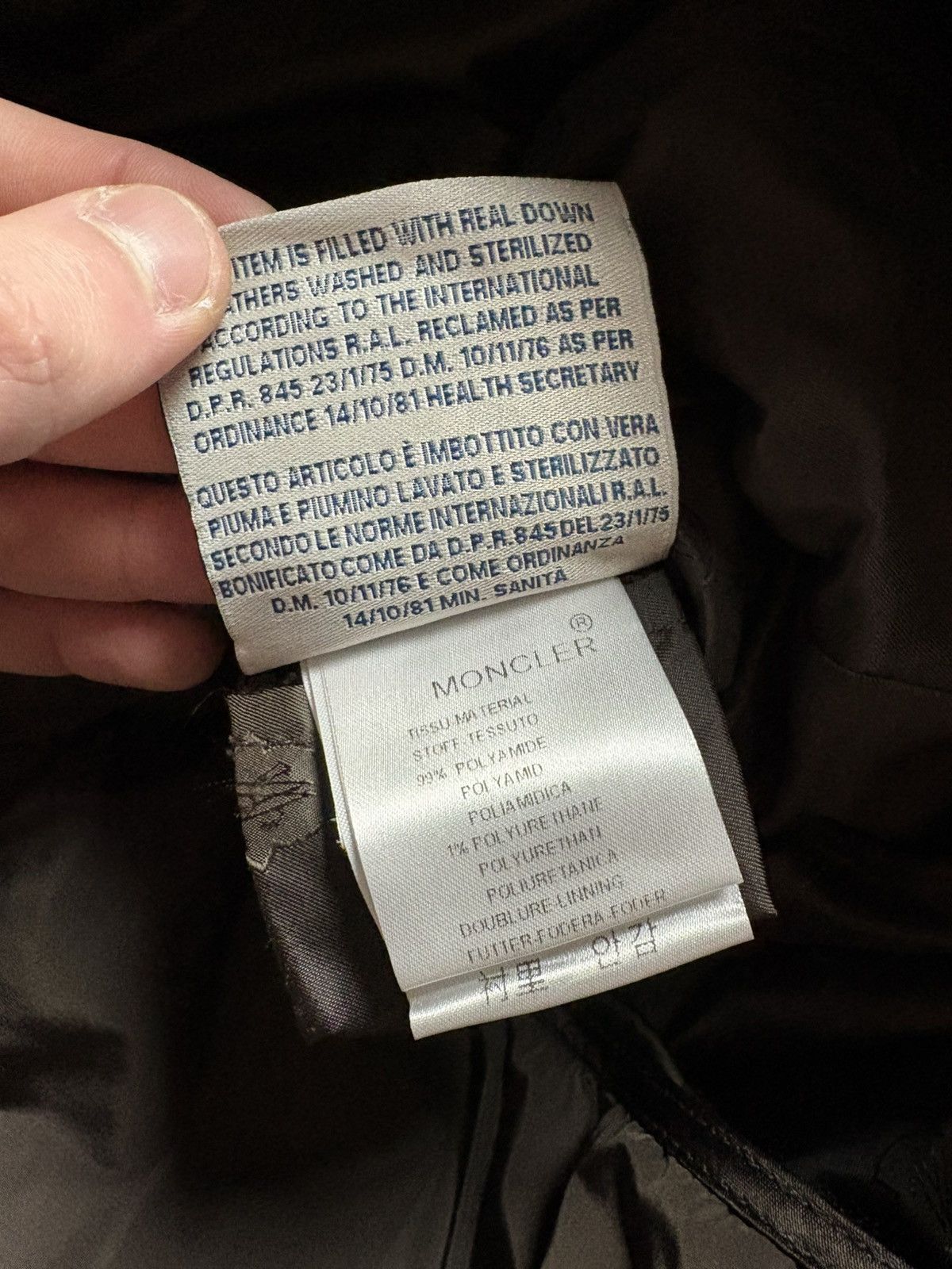 Moncler Moncler Vintage Metal Logo Belt Jacket Size XS / US 0-2 / IT 36-38 - 18 Thumbnail