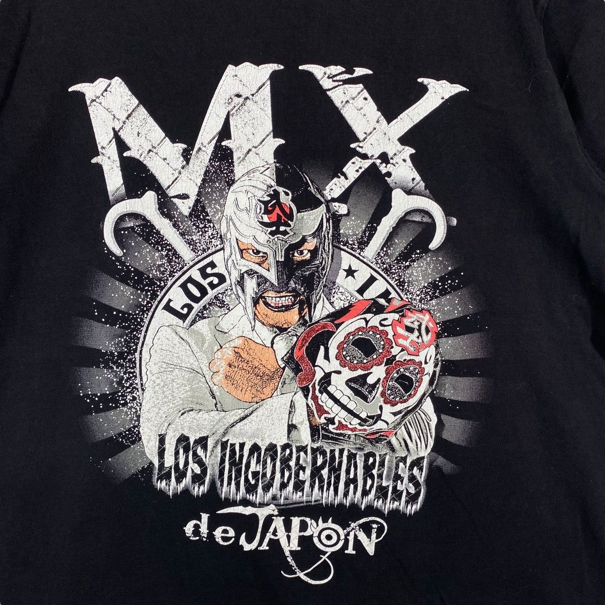 WCW/nWo EN SERIO BUSHI New Japan Pro Wrestling Graphic Tee Shirt Size US M / EU 48-50 / 2 - 2 Thumbnail
