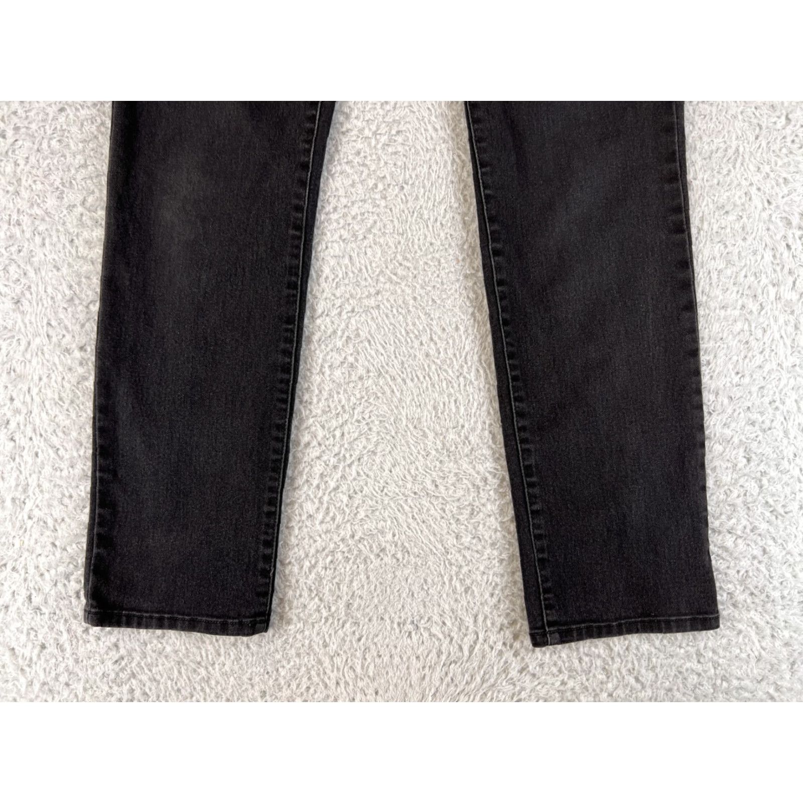 Gloria Vanderbilt Gloria Vanderbilt Jeans Adult 6 Black Straight Denim Zip Fly Womens Size 28" / US 6 / IT 42 - 5 Thumbnail