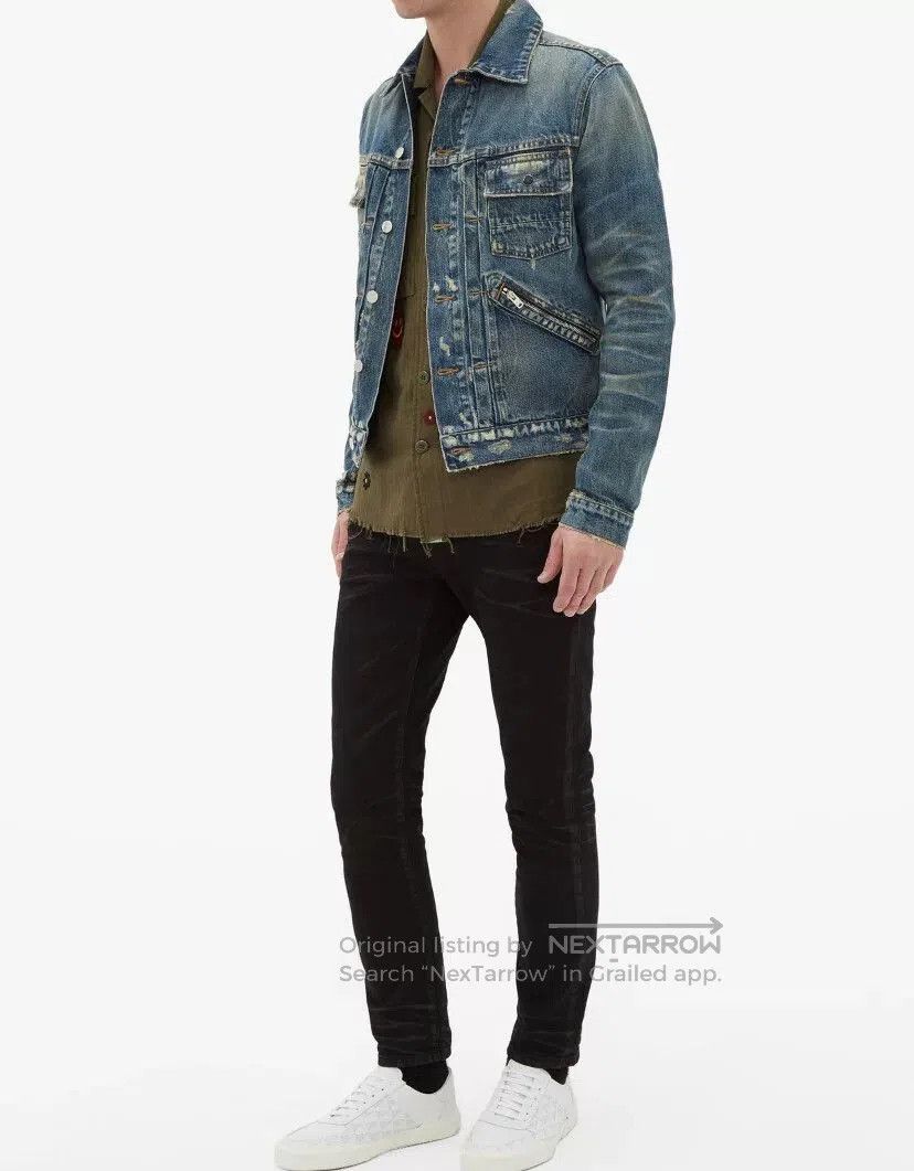 Amiri amiri vintage denim jacket with tags. Size US M / EU 48-50 / 2 - 8 Thumbnail