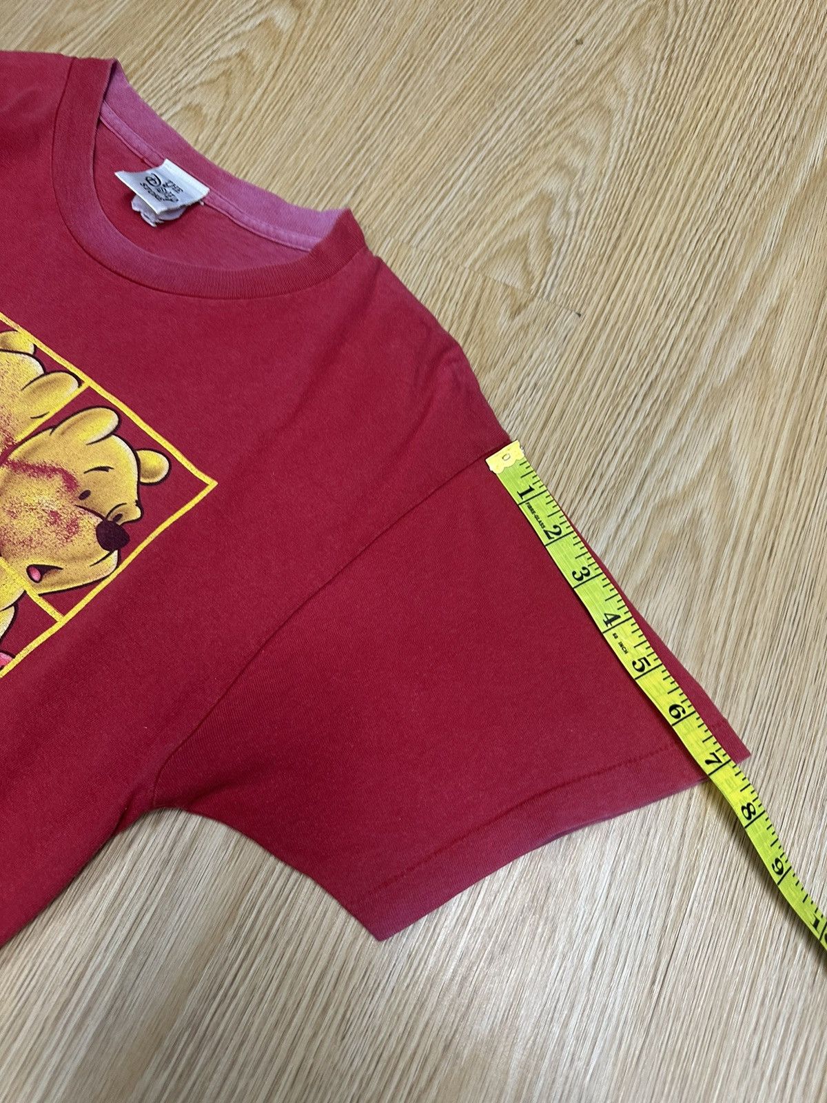 Disney Disney Pooh Sunfaded Vintage Tshirt Made In Usa A559 Size US M / EU 48-50 / 2 - 7 Thumbnail