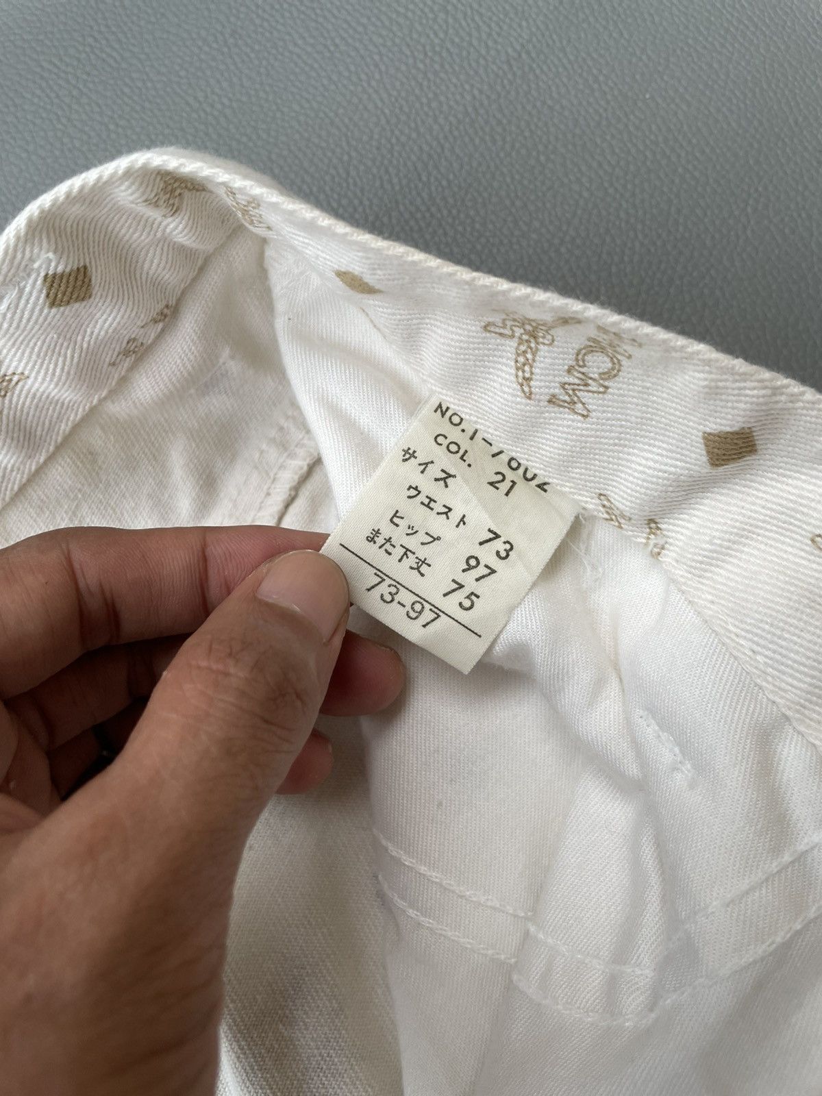 MCM Mcm Monogram Jeans Baggy luxury Style Size 26" / US 2 / IT 38 - 5 Thumbnail