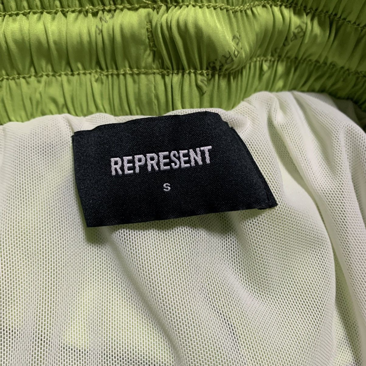 Represent Clo. Represent Small Swim Shorts Lime Green Bottoms Size US 30 / EU 46 - 5 Thumbnail