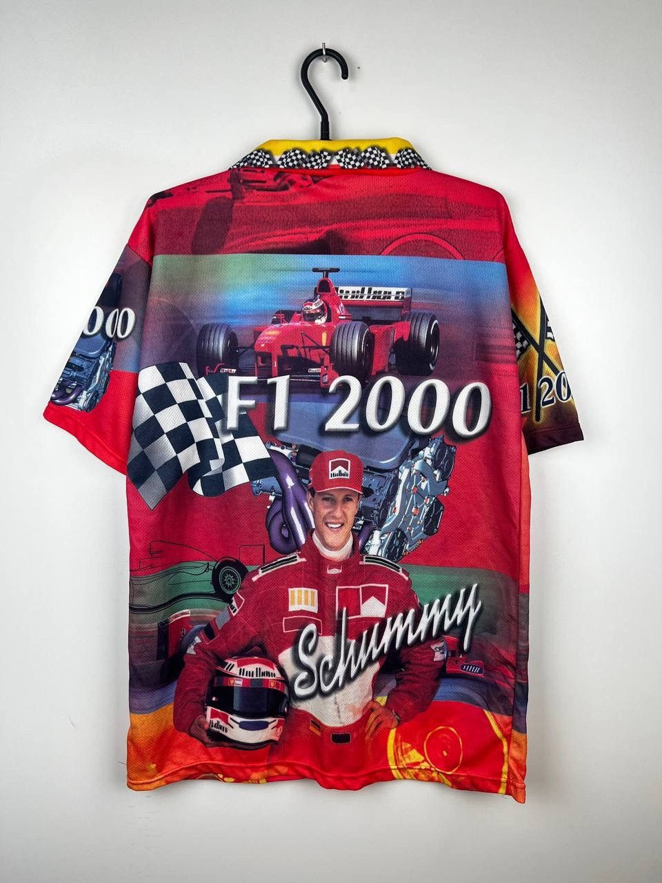 Vintage Michael Schumacher F1 2000 Ferrari polo t-shirts size XL Size US XL / EU 56 / 4 - 2 Thumbnail