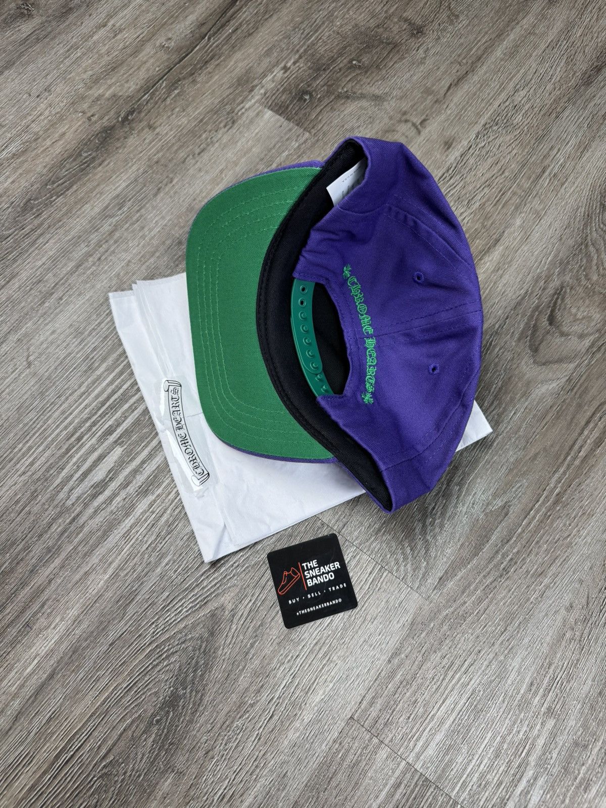 Chrome Hearts Chrome Hearts 5 Panel CH silver button baseball cap Size ONE SIZE - 3 Thumbnail