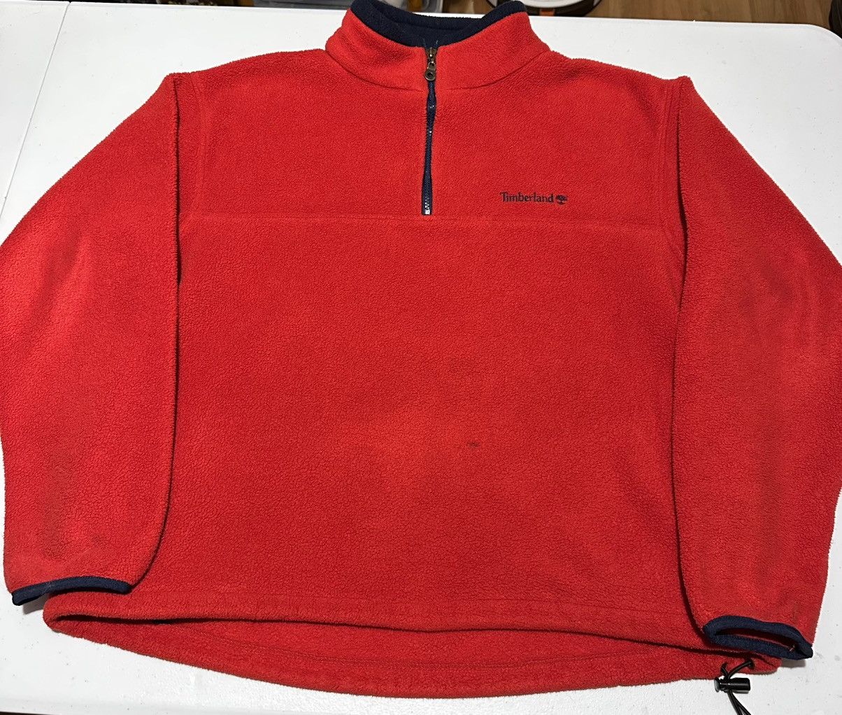 Timberland Vintage Timberland Quarter zip pull over fleece Size US M / EU 48-50 / 2 - 1 Thumbnail