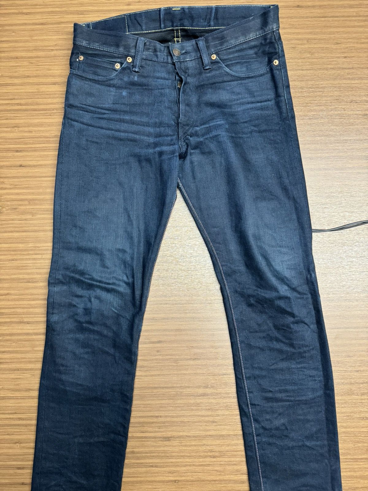 image of Momotaro X Blue Owl, Bom 006-T in Indigo, Men's (Size 31)