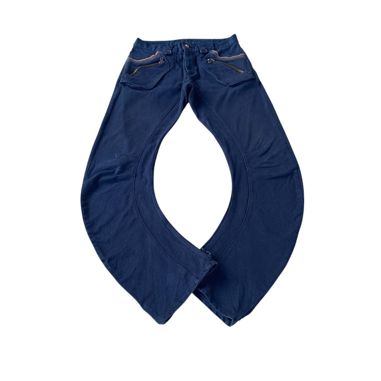 PPFM PPFM CURVED LEG BULL HORN PRISONER CARGO PANT Size US 31 - 4 Thumbnail