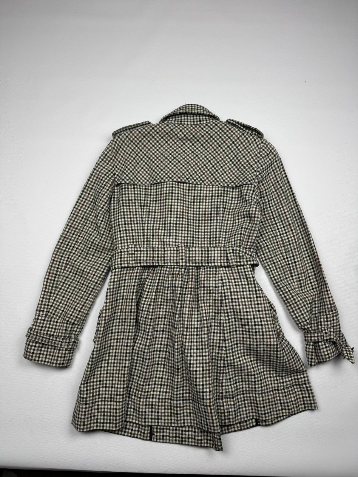 Weekend Max Mara Weekend Max Mara Check Trench Coat Size L / US 10 / IT 46 - 8 Thumbnail