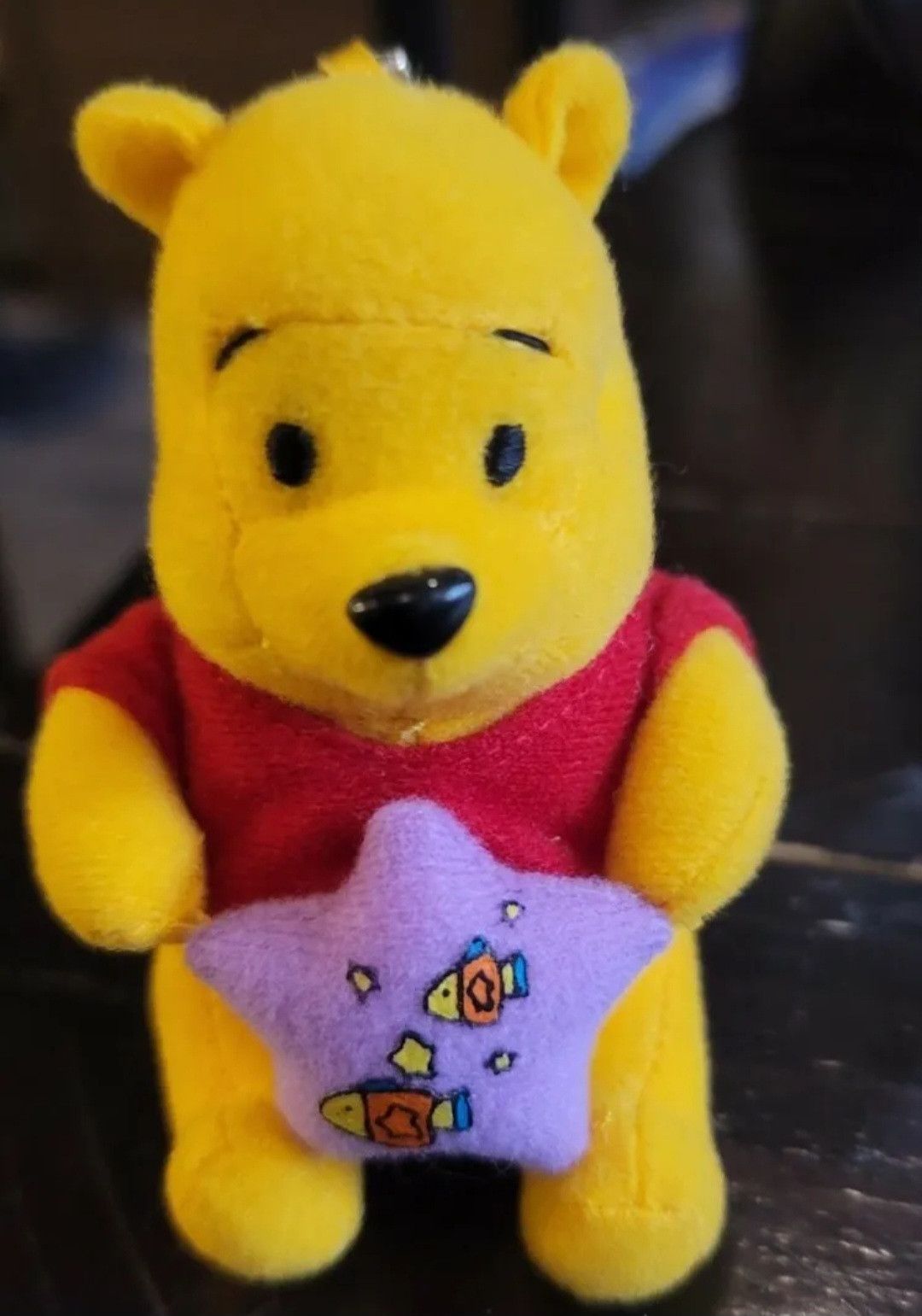 Disney NWOT Disney Winnie The Pooh Purple Star Pisces Plush 4" Size ONE SIZE - 1 Thumbnail