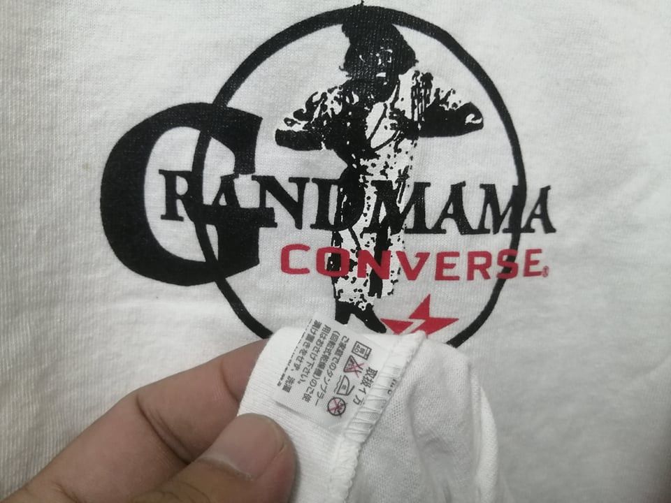 Converse × Rap Tees × Vintage VINTAGE 90s CONVERSE LARRY JOHNSON GRANDMAMA TSHIRT RARE Size US M / EU 48-50 / 2 - 6 Thumbnail