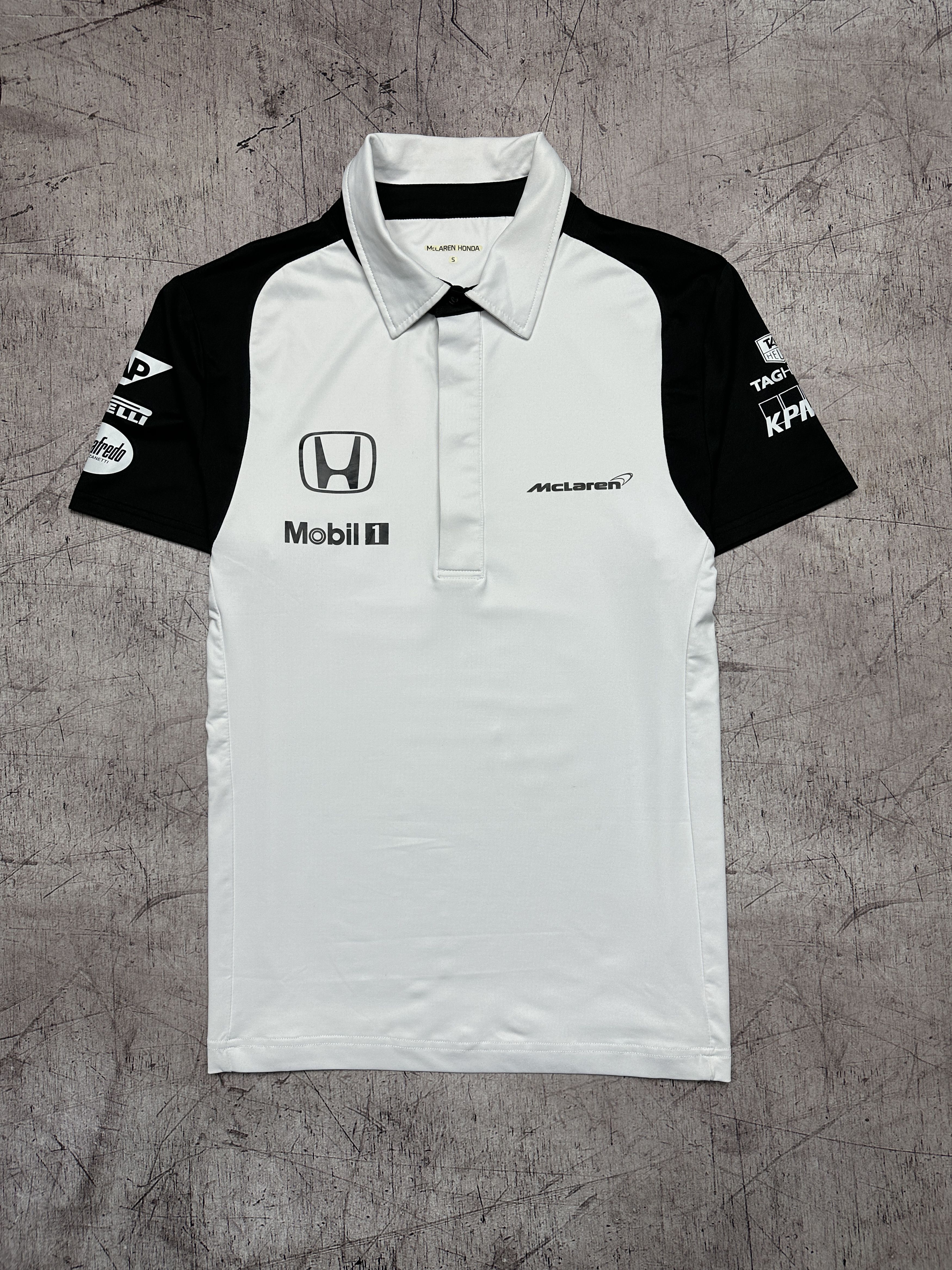 Honda McLaren Honda Racing Team Mens Polo Shirt Size US S / EU 44-46 / 1 - 1 Thumbnail