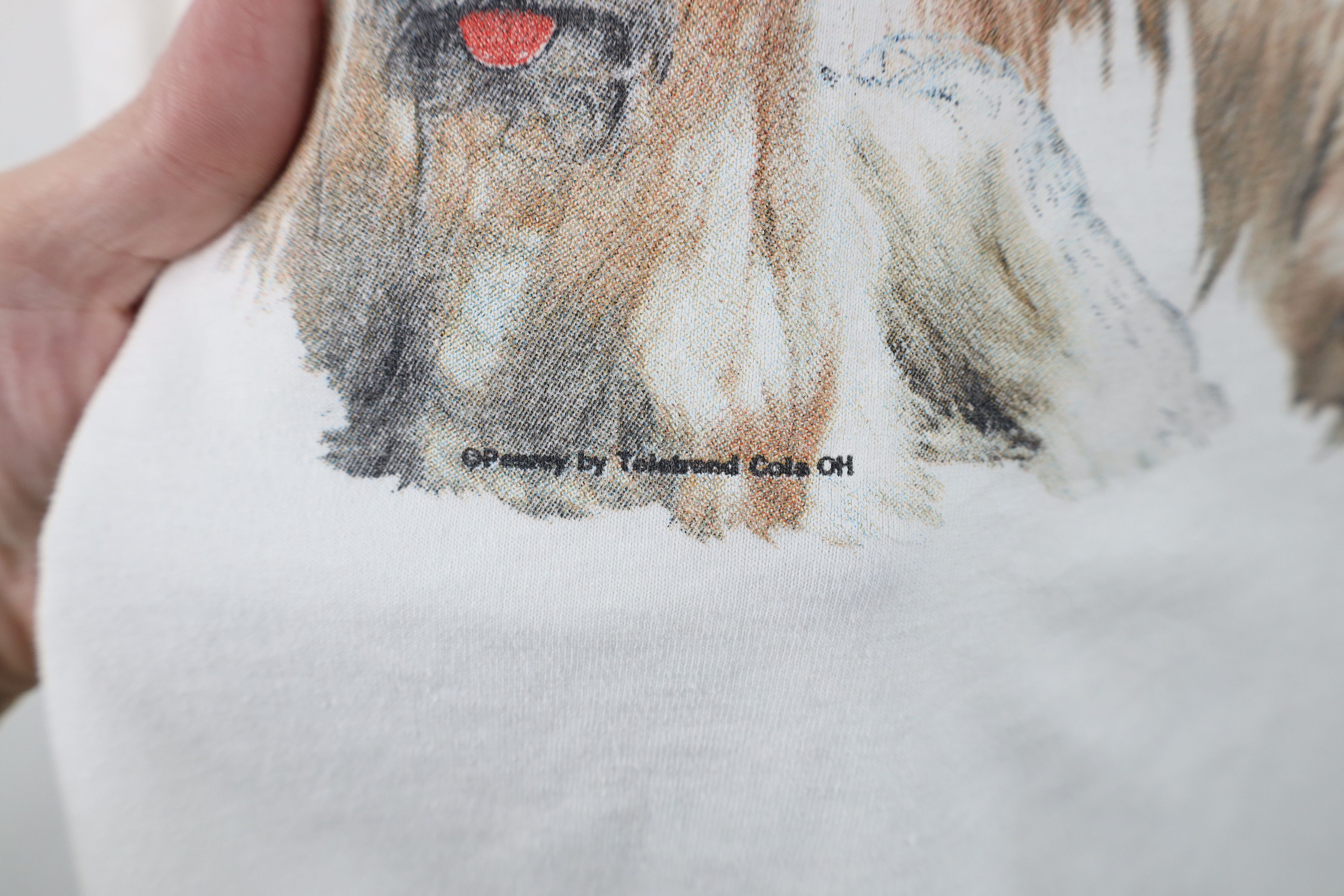 Vintage Vintage 90s Streetwear Yorkshire Terrier Yorkie Dog T-Shirt Size XL / US 12-14 / IT 48-50 - 11 Thumbnail