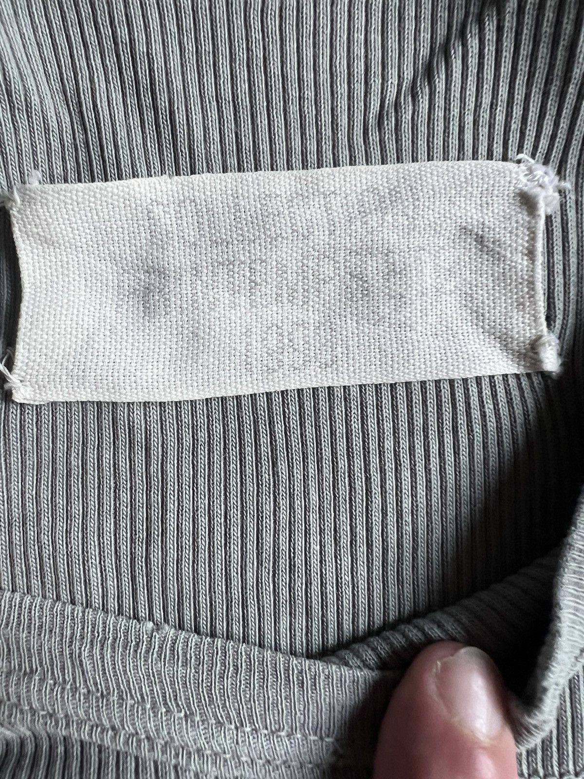 Maison Margiela S/S93 Collection Printemps/Éte Gray Tank Top Size US S / EU 44-46 / 1 - 4 Thumbnail