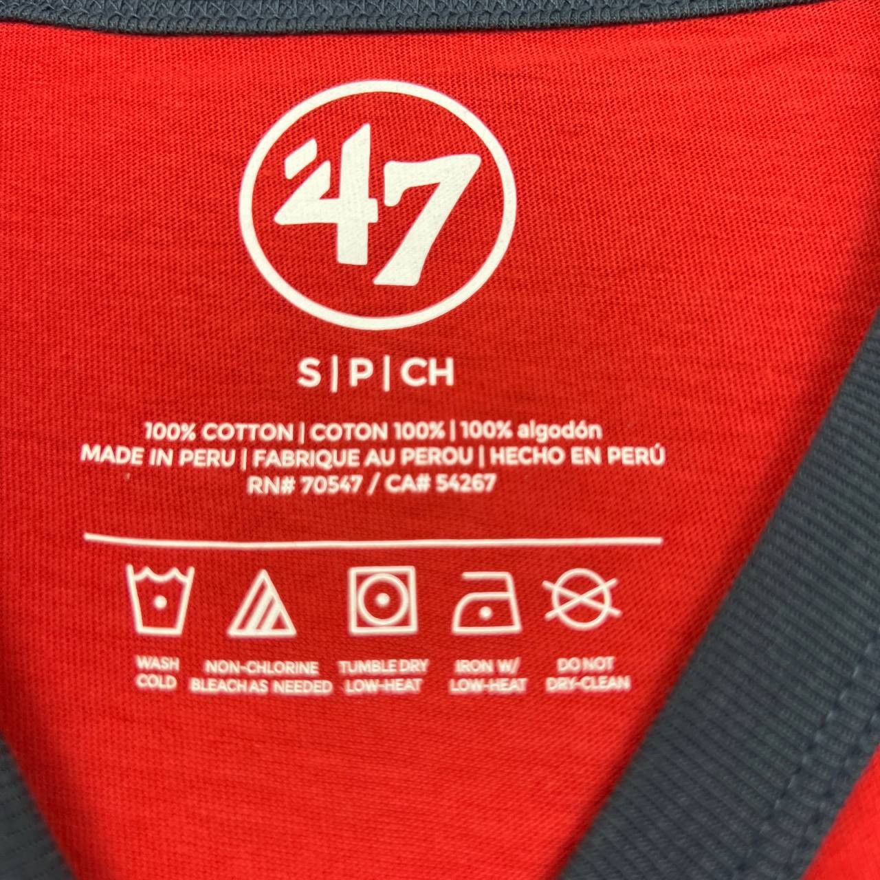 47 Brand Washington Nationals Shirt Men Small Red 47 Brand New S Size US S / EU 44-46 / 1 - 4 Thumbnail
