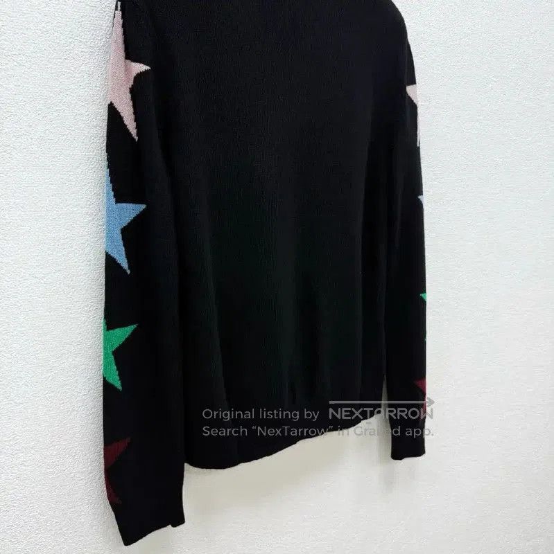Valentino Valentino Black Wool Blend Long Sleeve Sweater . Size US M / EU 48-50 / 2 - 5 Thumbnail