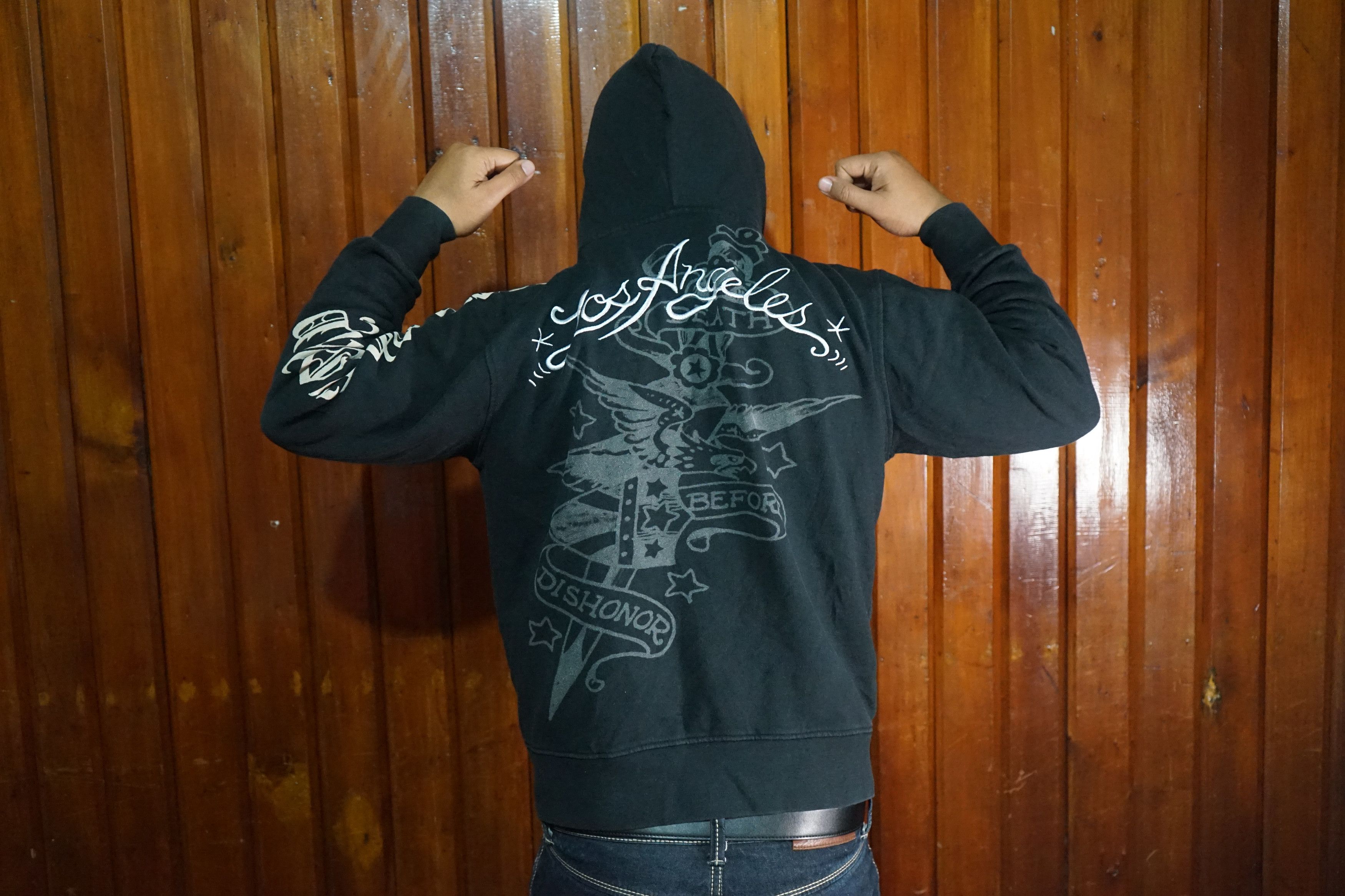 Ed Hardy Ed Hardy Y2K Hoodie Zipper Size US L / EU 52-54 / 3 - 4 Thumbnail