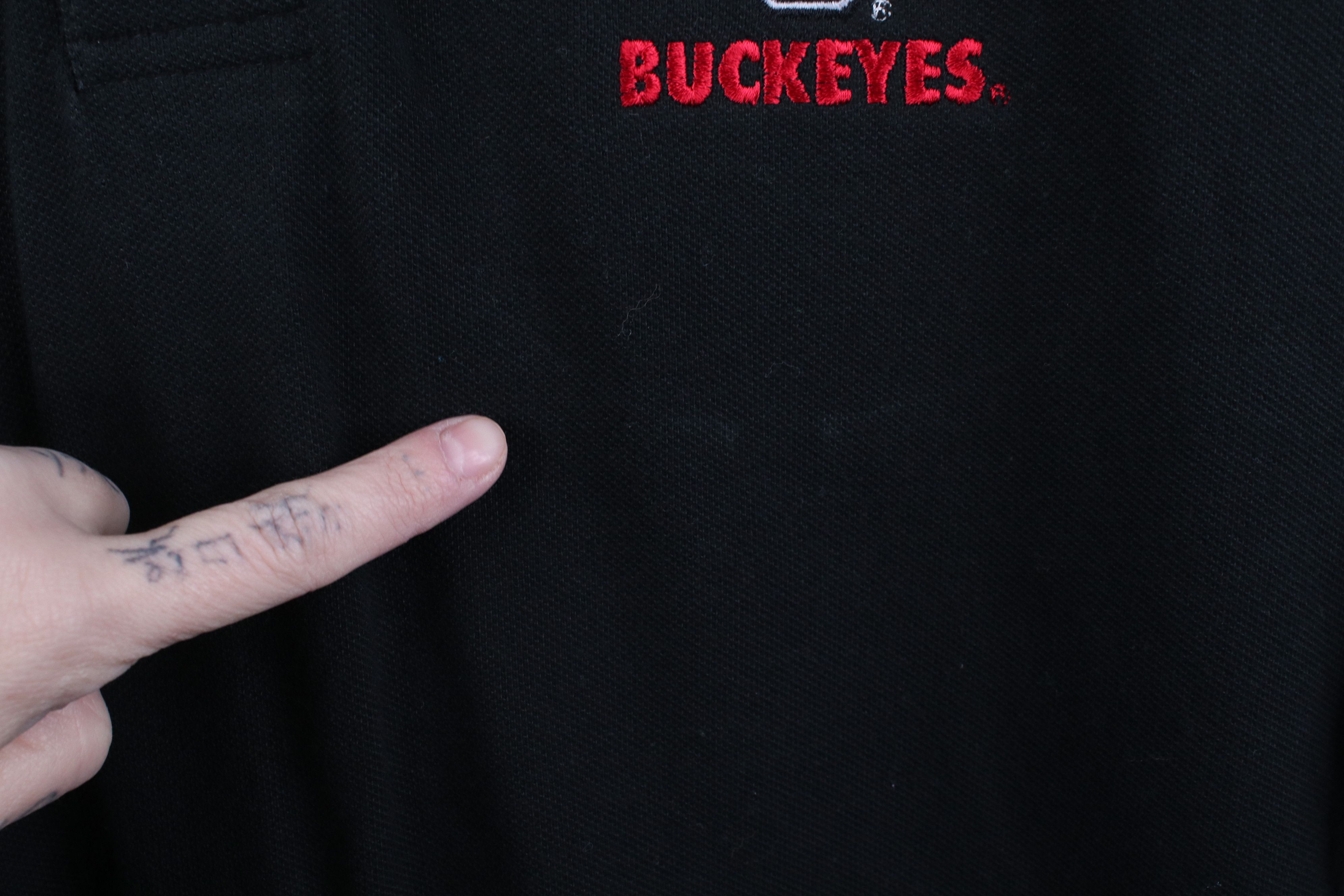 Vintage Deadstock Vintage 90s Ohio State University Golf Polo Shirt Size US M / EU 48-50 / 2 - 5 Thumbnail