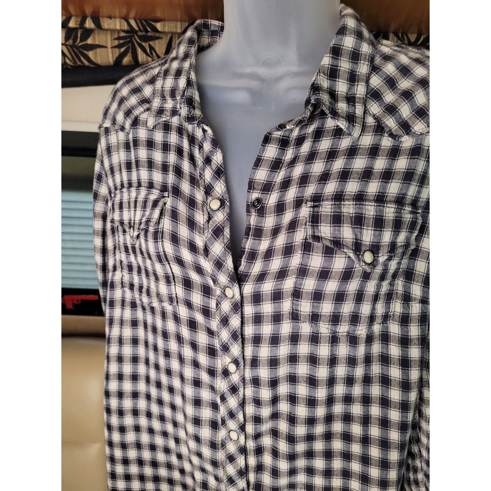 Lucky Brand Lucky Brand Long Sleeve Womens Shirt SZ XL Size XL / US 12-14 / IT 48-50 - 7 Thumbnail