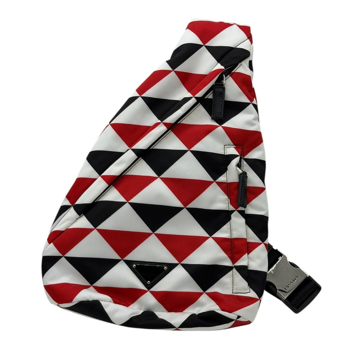 Prada PRADA Backpack Nylon Pink Silver Auth 119214 | Grailed display picture 3