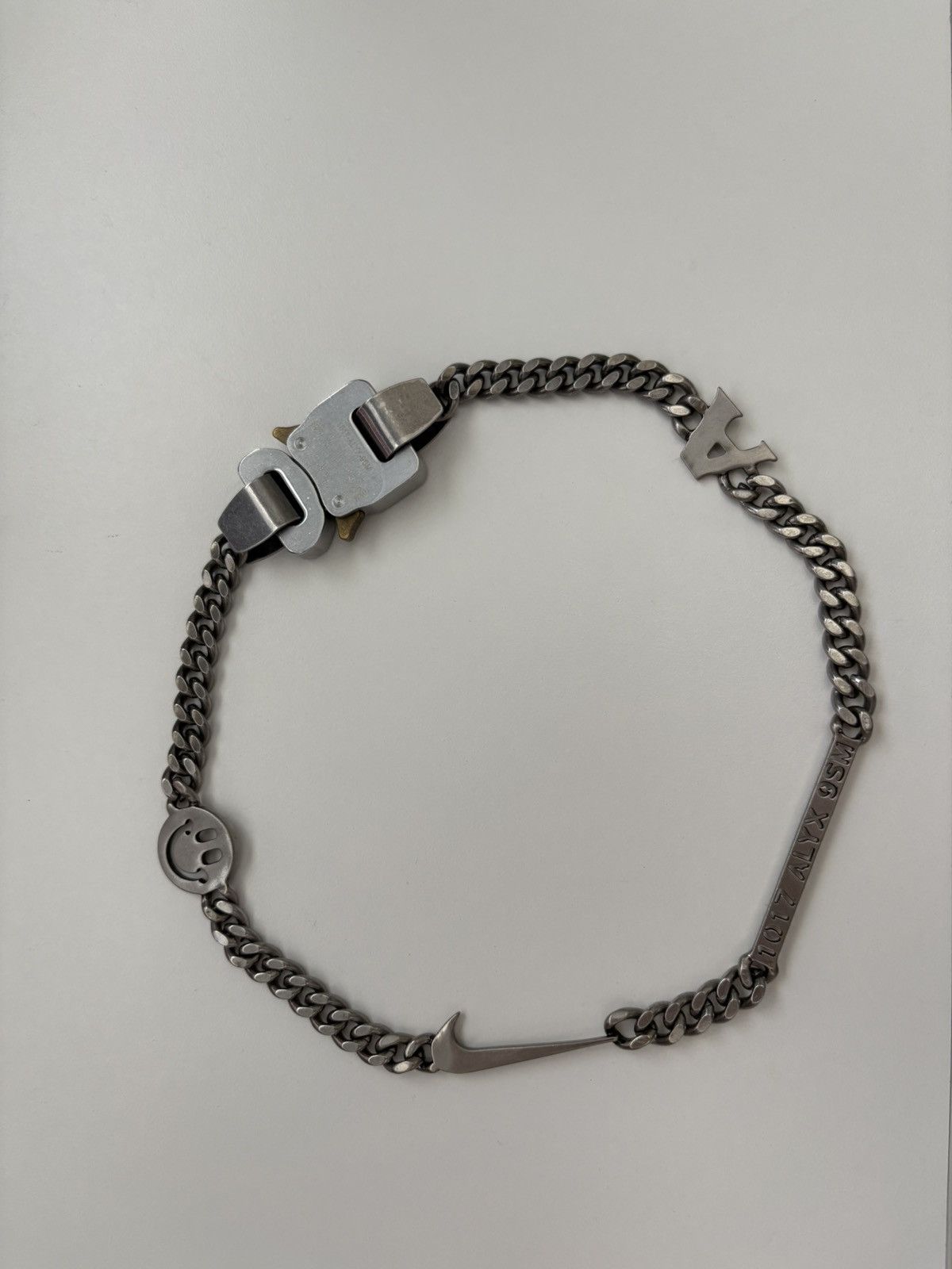 Alyx Swoosh Hero Chain Necklace Silver - FW19 - US