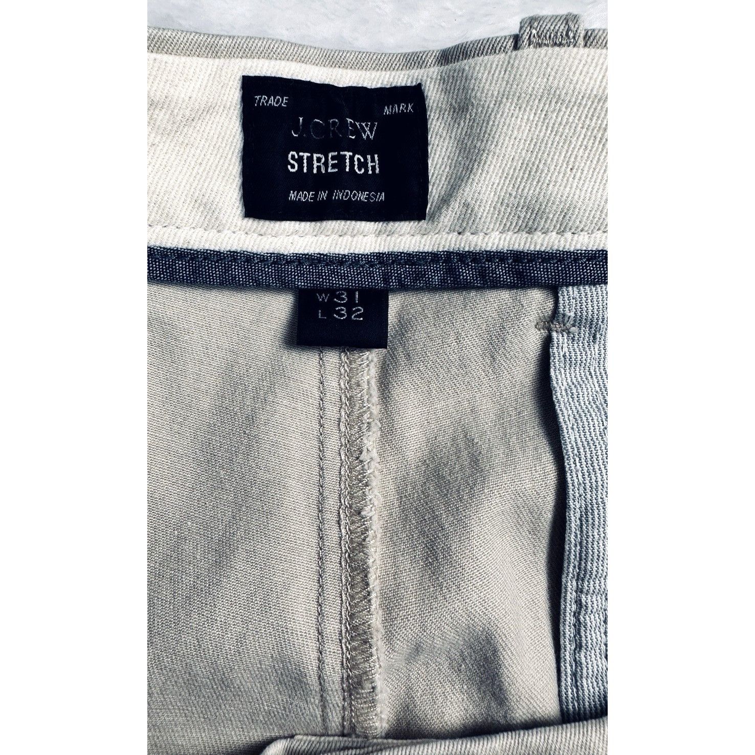 J.Crew J.Crew Mens 484 Slim-fit Stretch Chino Weathered Pant 31/32 Size US 31 - 5 Thumbnail