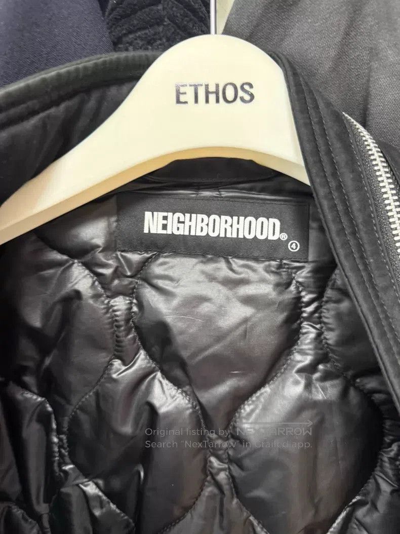 Neighborhood Neighborhood Seven-eighths sleeve open-style cotton coat Size US L / EU 52-54 / 3 - 4 Thumbnail