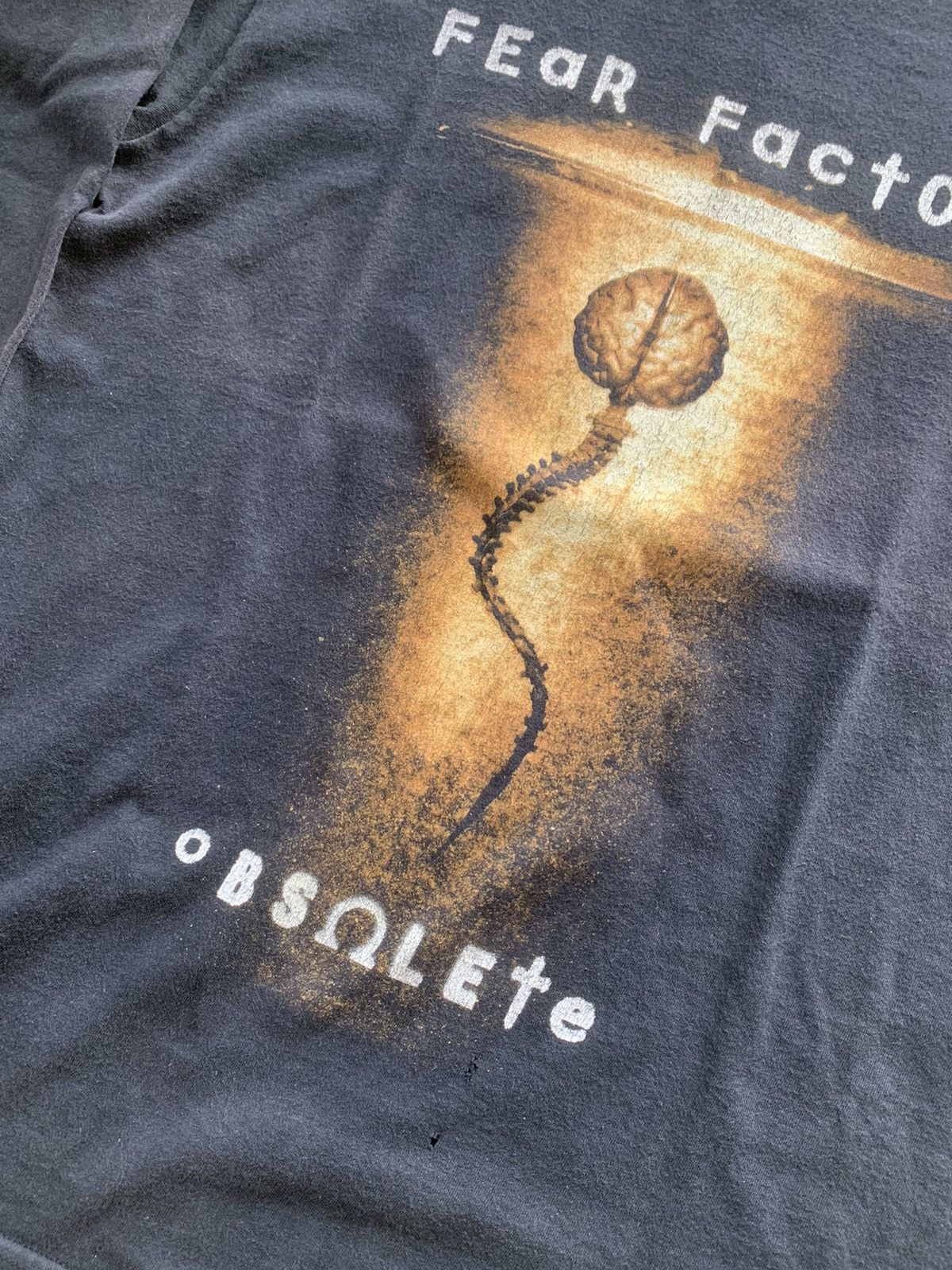 Band Tees × Vintage Fear Factory Obsolete album shirt rare back design Size US L / EU 52-54 / 3 - 2 Thumbnail