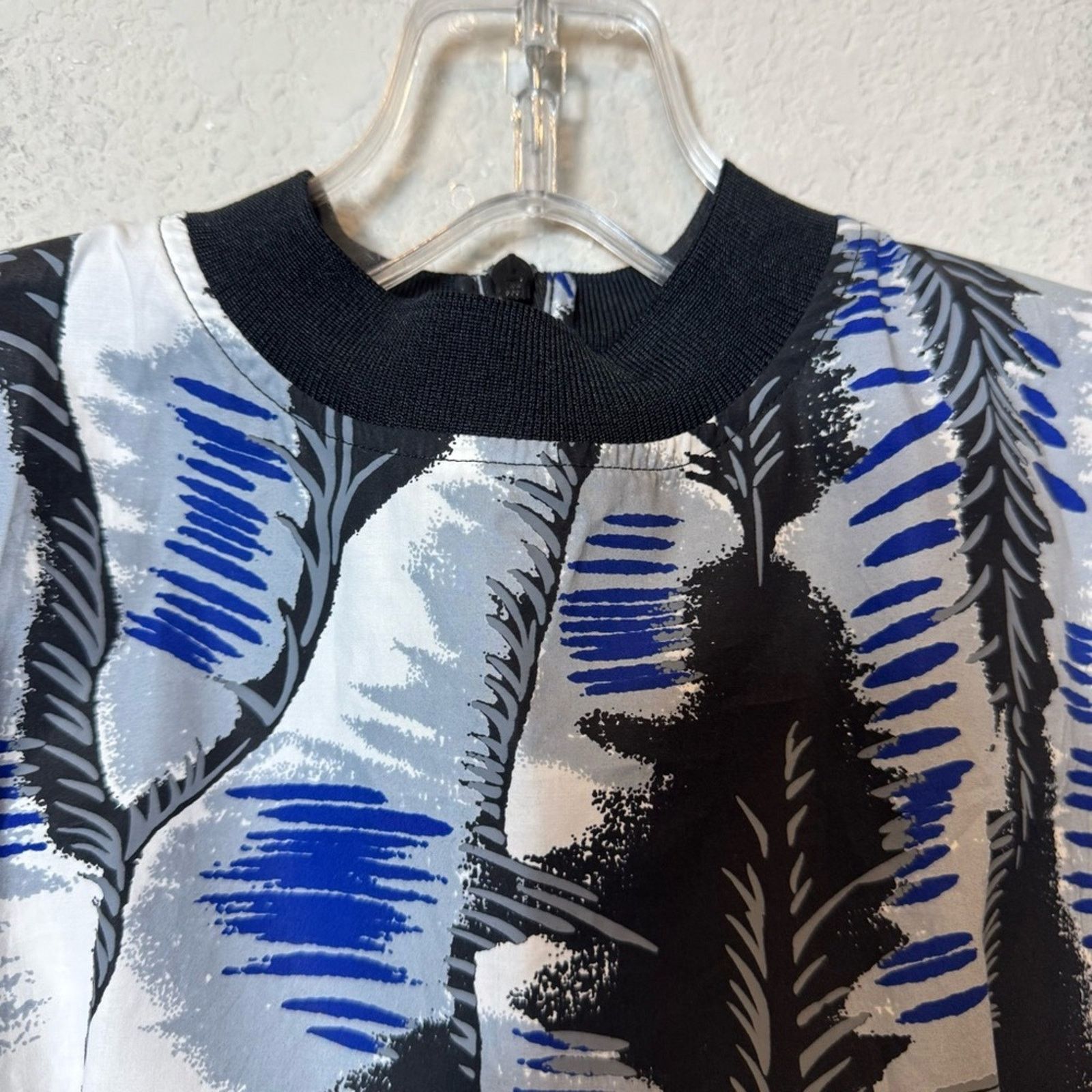 Marni Marni Poplin St. River Dress Made in Portugal Blue sz XXS/36 Size XXS / US 00 / IT 34 - 8 Thumbnail