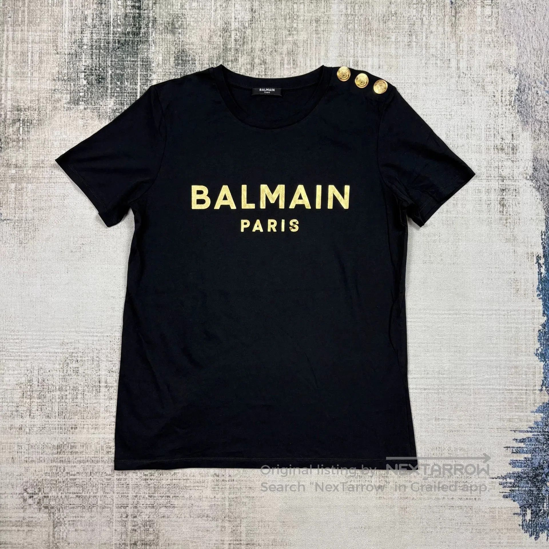 Balmain BALMAIN SS22 Logo Women's T. Size S / US 4 / IT 40 - 1 Thumbnail