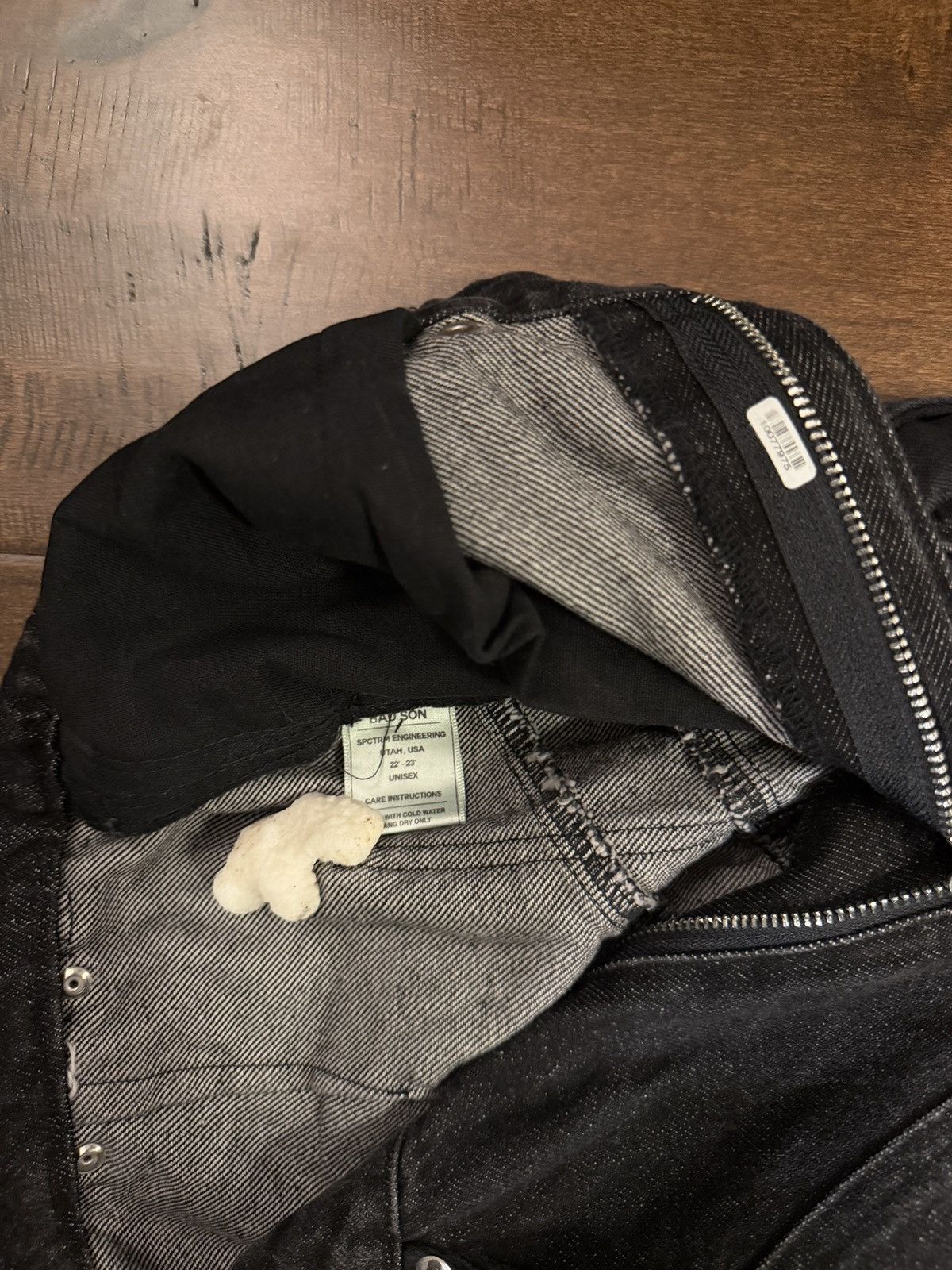 Bad Son Bad Son: CIRCUIT LAYERED DENIM PANTS Size US 32 / EU 48 - 7 Thumbnail