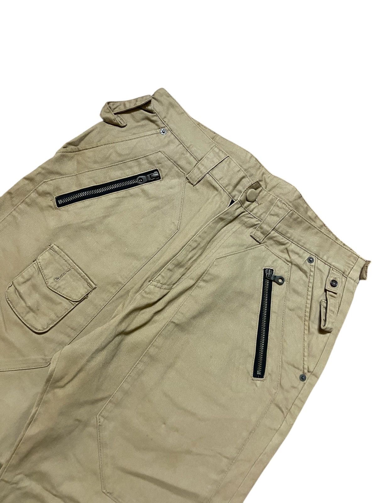 Japanese Brand × PPFM Vintage y2k PPFM Cotton Baggy Wide Leg Pants Streetwear Size US 32 / EU 48 - 4 Thumbnail