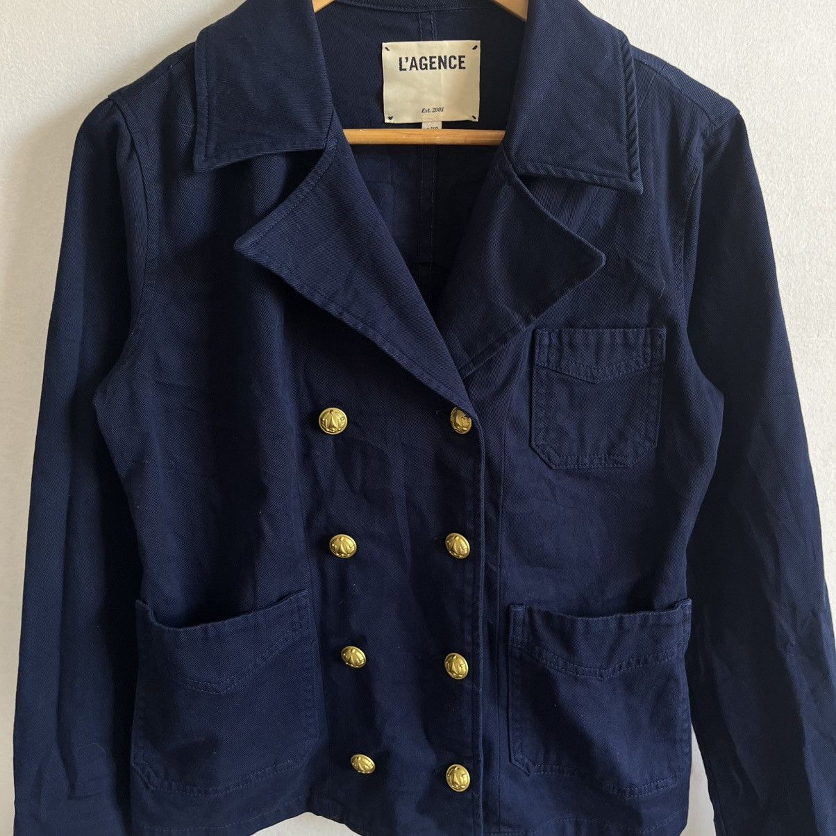 L'AGENCE L’AGENCE DOUBLE BREASTED JACKET Size XS / US 0-2 / IT 36-38 - 2 Thumbnail