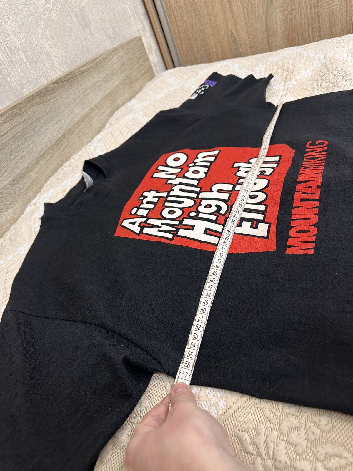 Vintage 🔥 Ain't No Mountain High Enough Vintage Music T Shirt 1960s Size US XL / EU 56 / 4 - 6 Thumbnail
