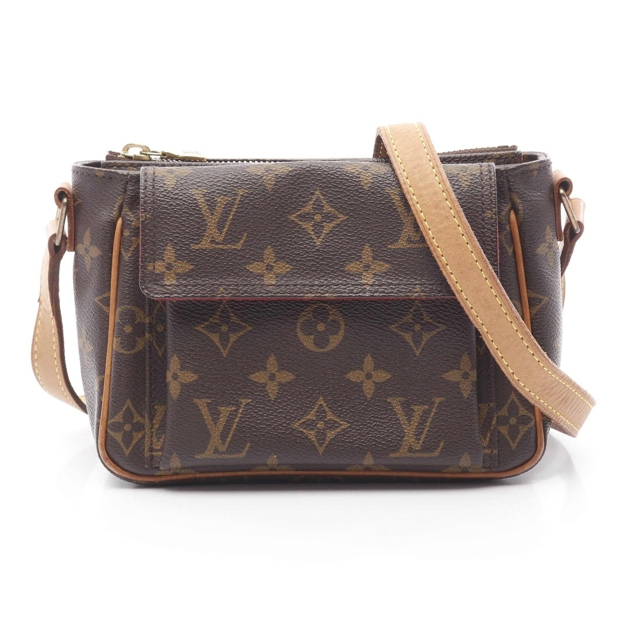 Louis Vuitton Louis Vuitton Viva Cite Pm Monogram Shoulder Bag Leather Brown Size ONE SIZE - 1 Thumbnail