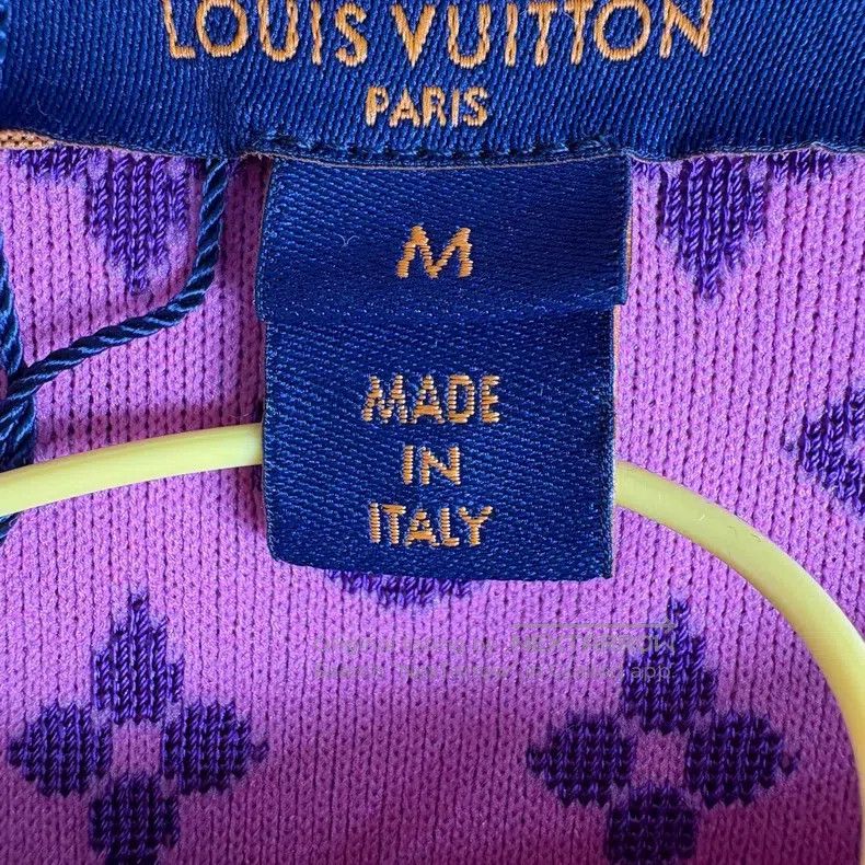 Louis Vuitton Louis Vuitton size m Mulberry silk purple blend printed str Size 24" / US 00 / IT 34 - 4 Thumbnail