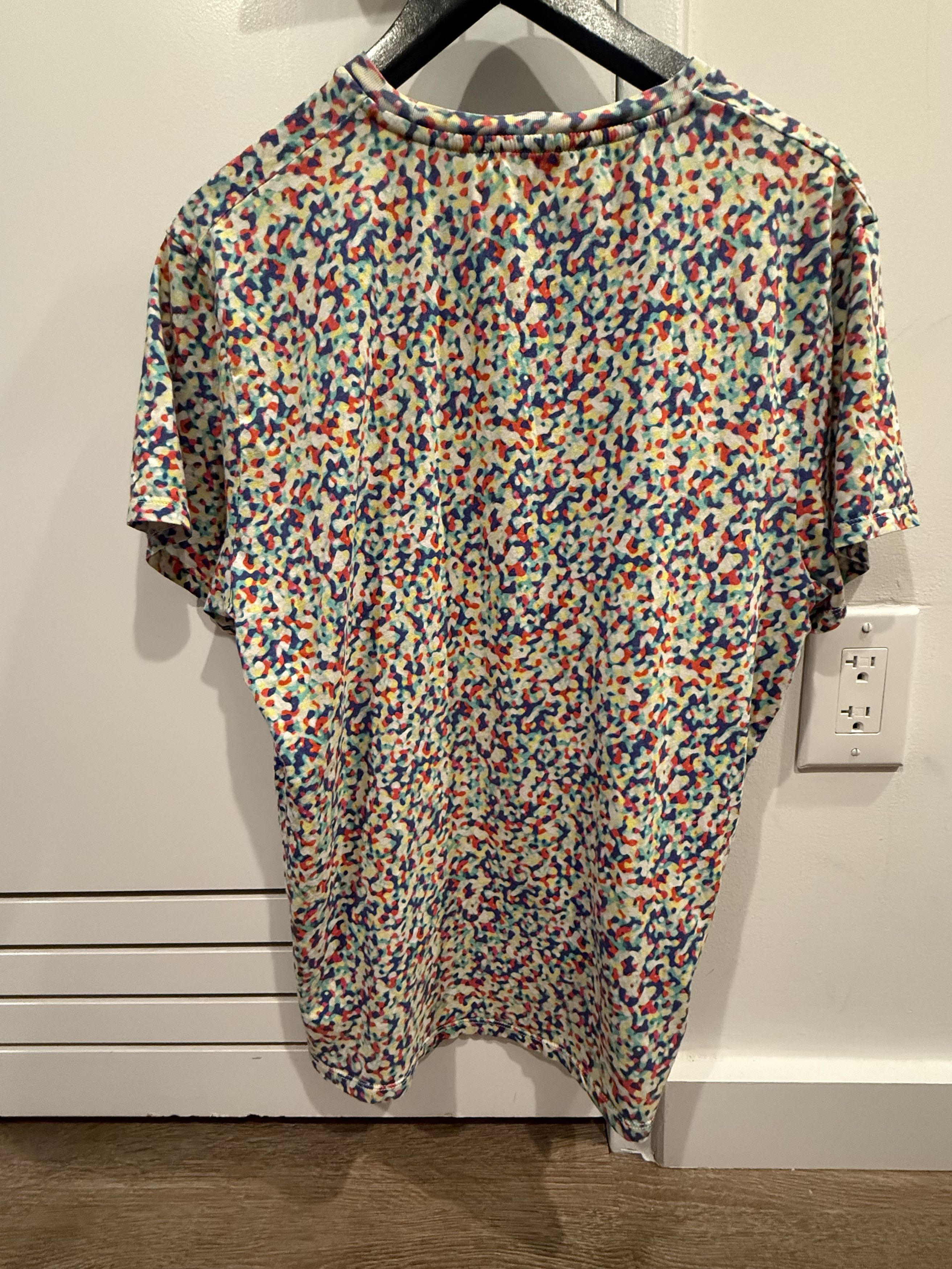 Sandro Sandro Multi color Tee shirt super rare Size US M / EU 48-50 / 2 - 2 Thumbnail