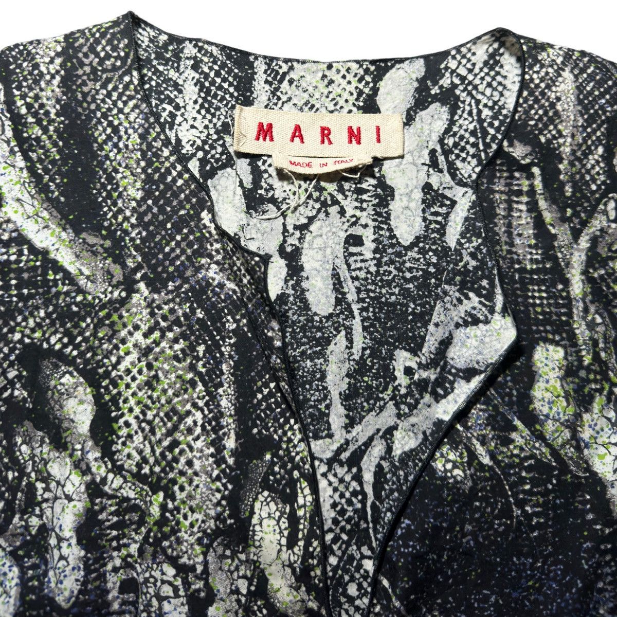 Marni Snakeskin Cord Vest Size US S / EU 44-46 / 1 - 2 Thumbnail