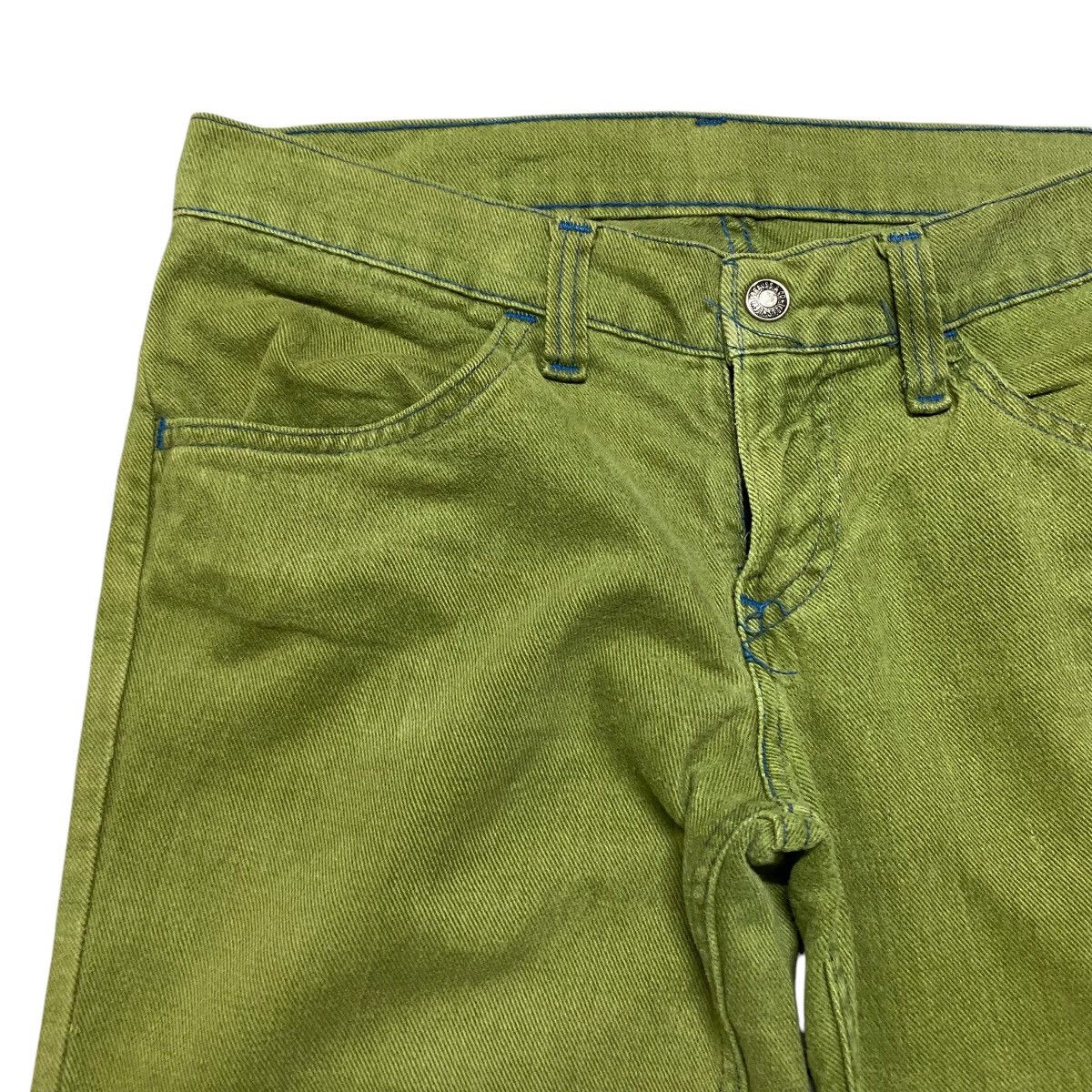 Levi's Vintage 60s Levis Super Flare Jeans Low Rise Size US 29 - 4 Thumbnail