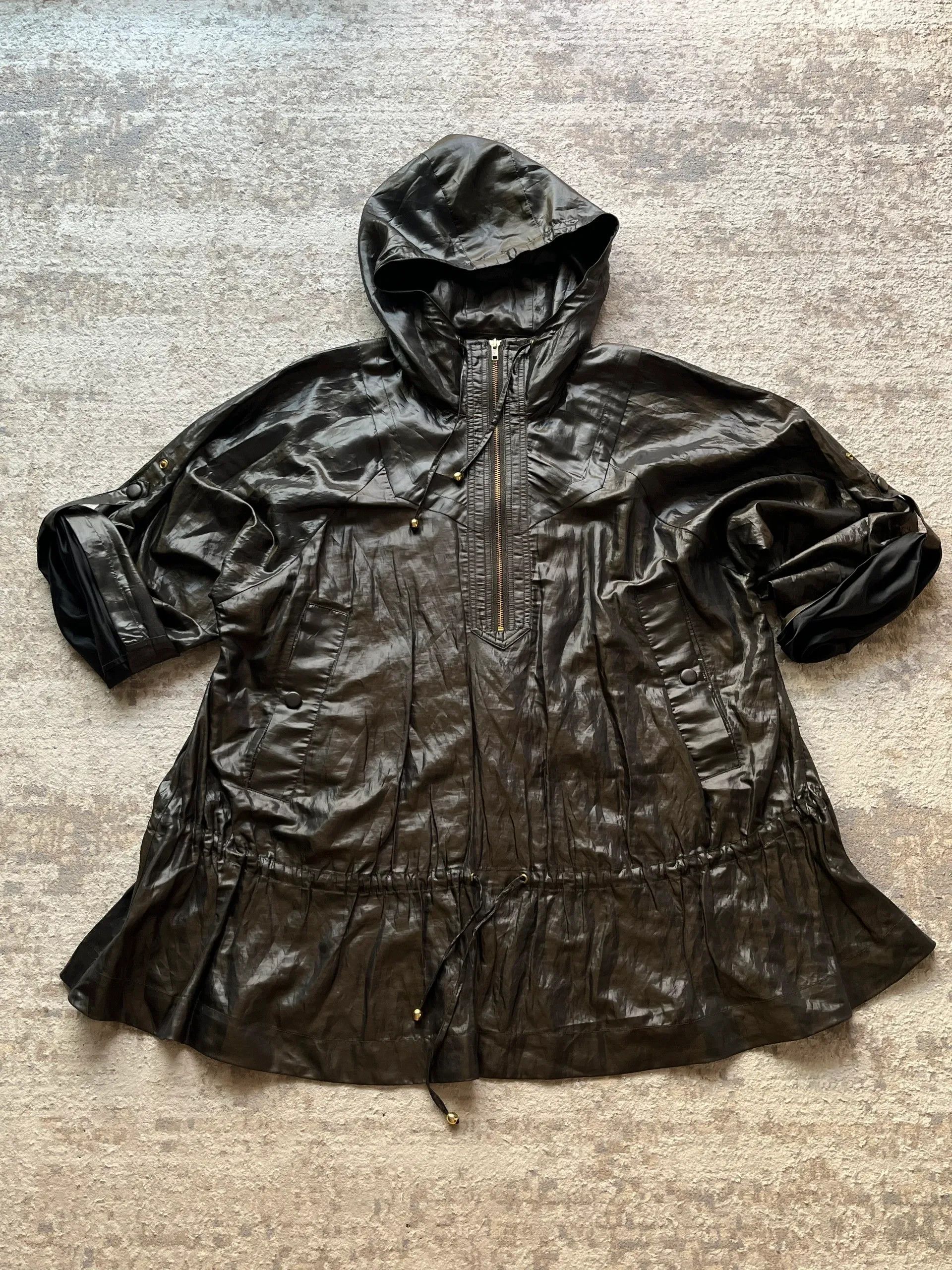 French Connection French Connection Sz M Windbreaker Jacket Rare Unique Hoodie Size M / US 6-8 / IT 42-44 - 17 Thumbnail