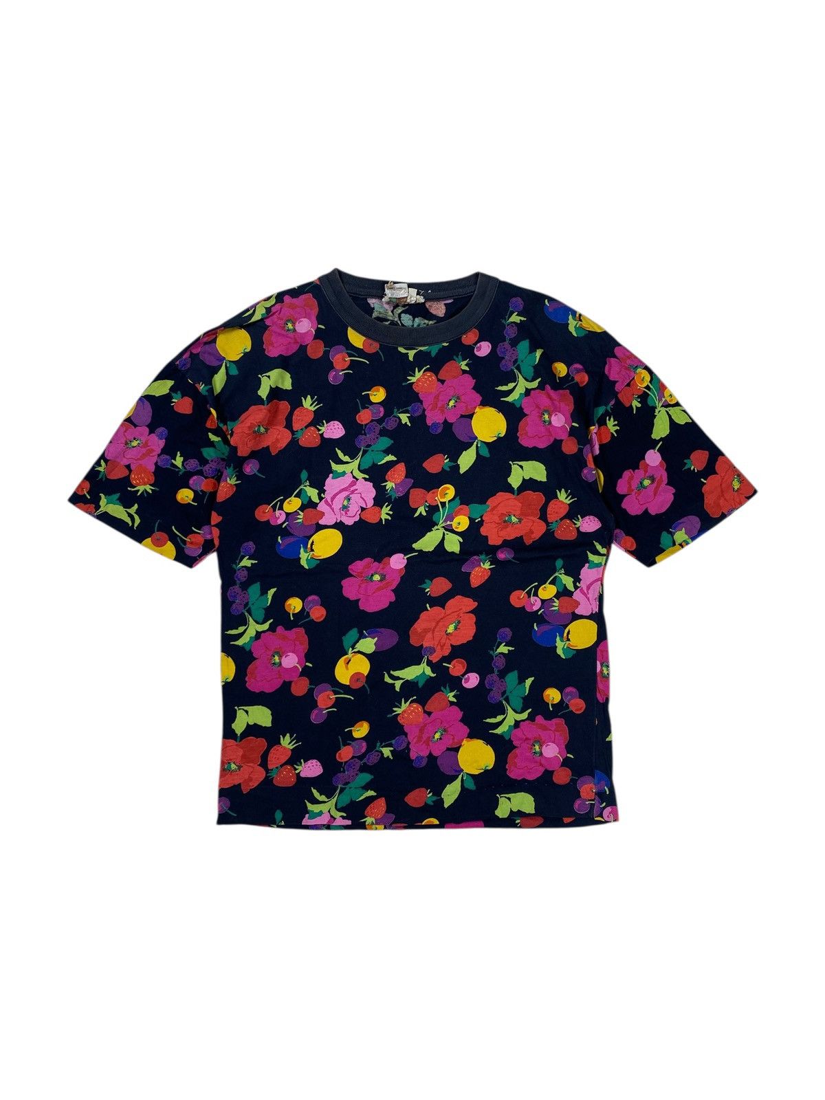 Gucci Vintage Gucci Flower Tee Size US M / EU 48-50 / 2 - 1 Thumbnail