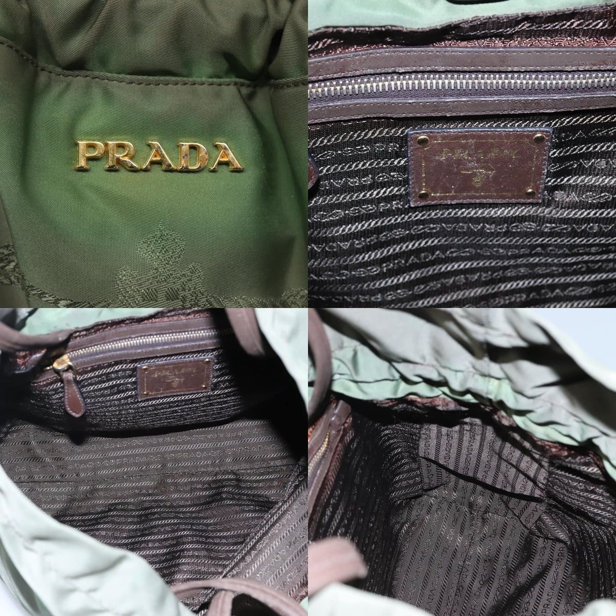 Prada PRADA Shoulder Bag Nylon Khaki Size ONE SIZE - 11 Thumbnail