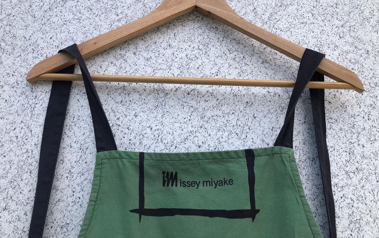 Designer × Issey Miyake × Japanese Brand Vintage Issey Miyake Printed Apron Size 34 - 5 Thumbnail