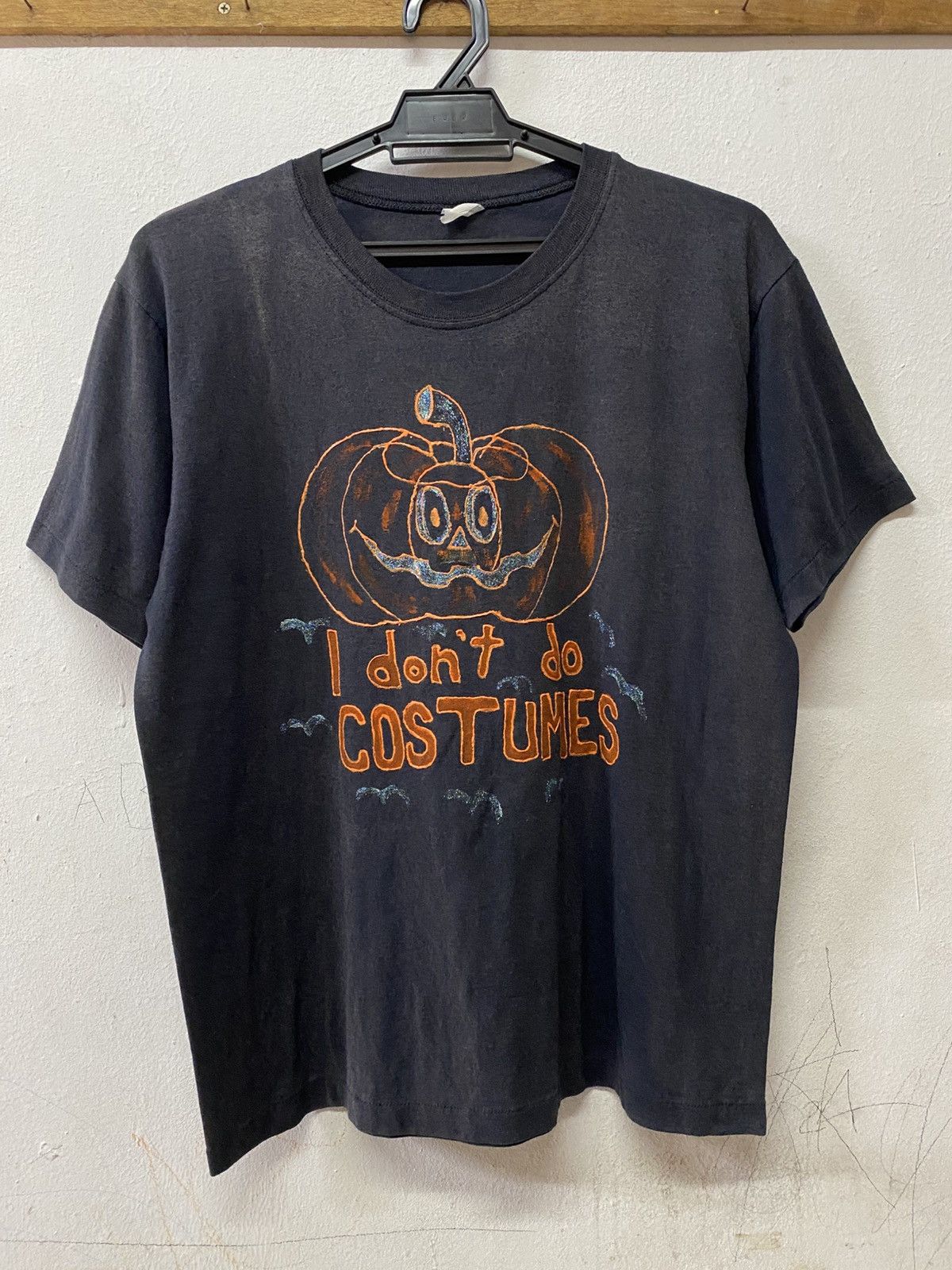 Band Tees × Vintage 80s Single Stitch Vintage Halloween T-Shirt 🔥 Size US M / EU 48-50 / 2 - 1 Thumbnail