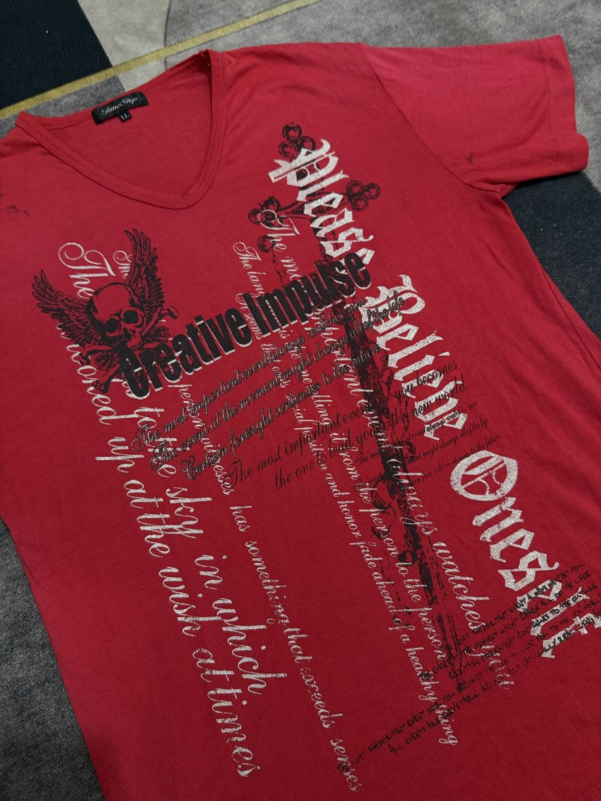 14th Addiction × 20471120 × If Six Was Nine TIME STEP Y2K IFSIX STYLE TSHIRT Size US L / EU 52-54 / 3 - 2 Thumbnail