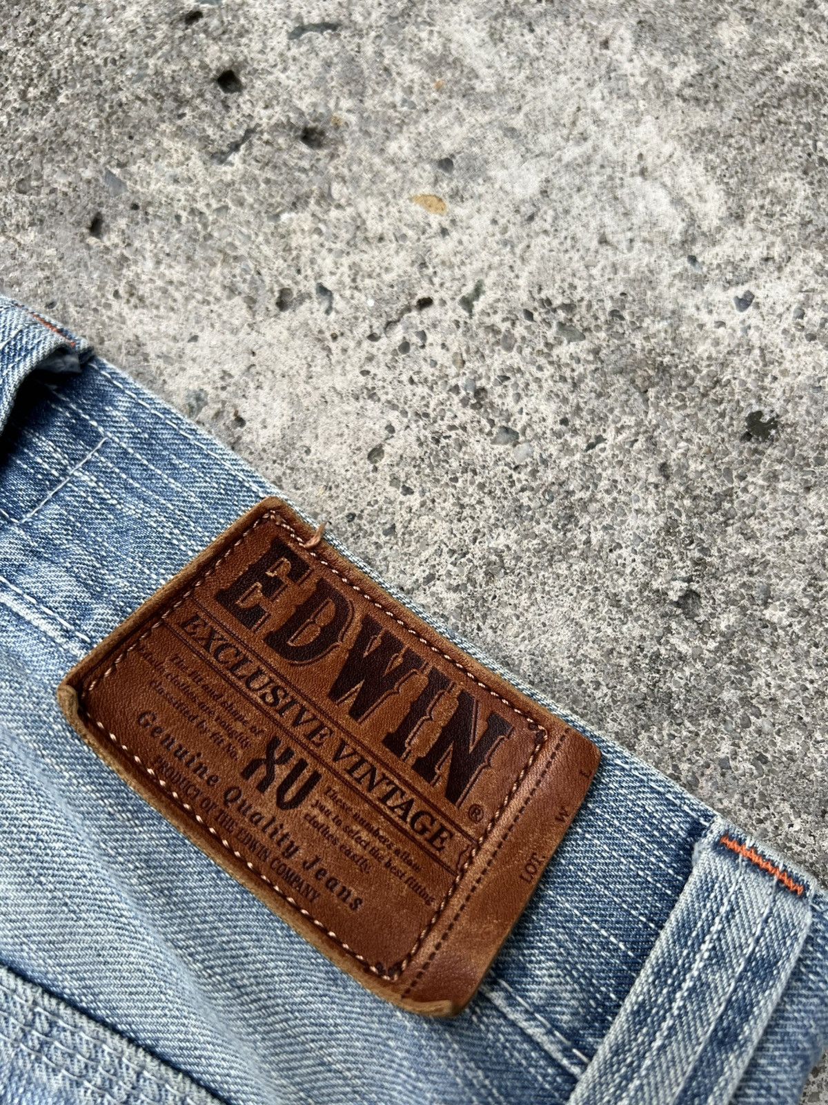 Edwin Vintage Edwin Exclusive Vintage Light Wash Jean Size US 31 - 19 Thumbnail