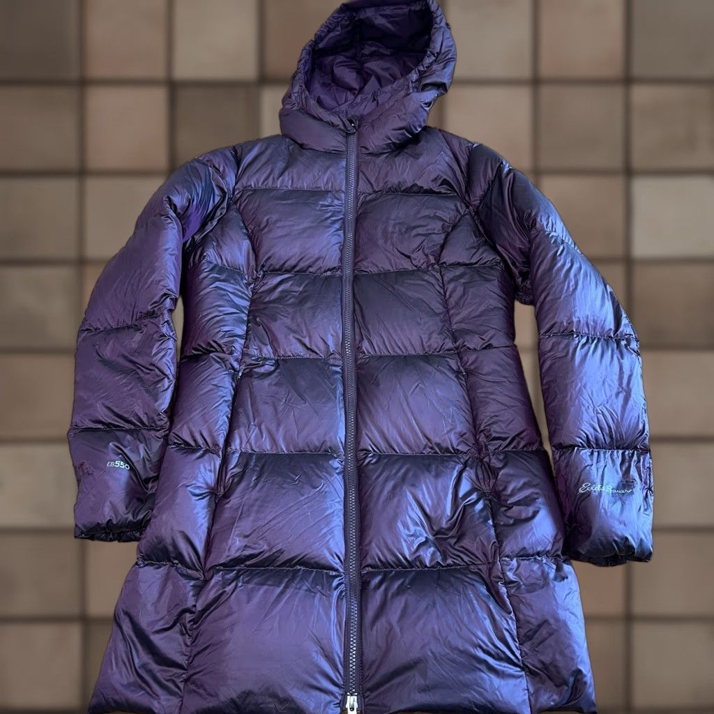 Eddie Bauer Eddie Bauer Jacket Women’s Size Small Maroon Luna Peak Down Parka Puffer EB550 Size S / US 4 / IT 40 - 1 Thumbnail
