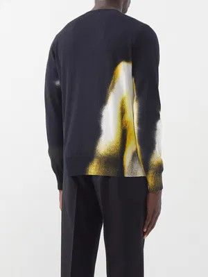 Alexander McQueen o1y1024 Sweater in Multicolor Size US L / EU 52-54 / 3 - 3 Thumbnail