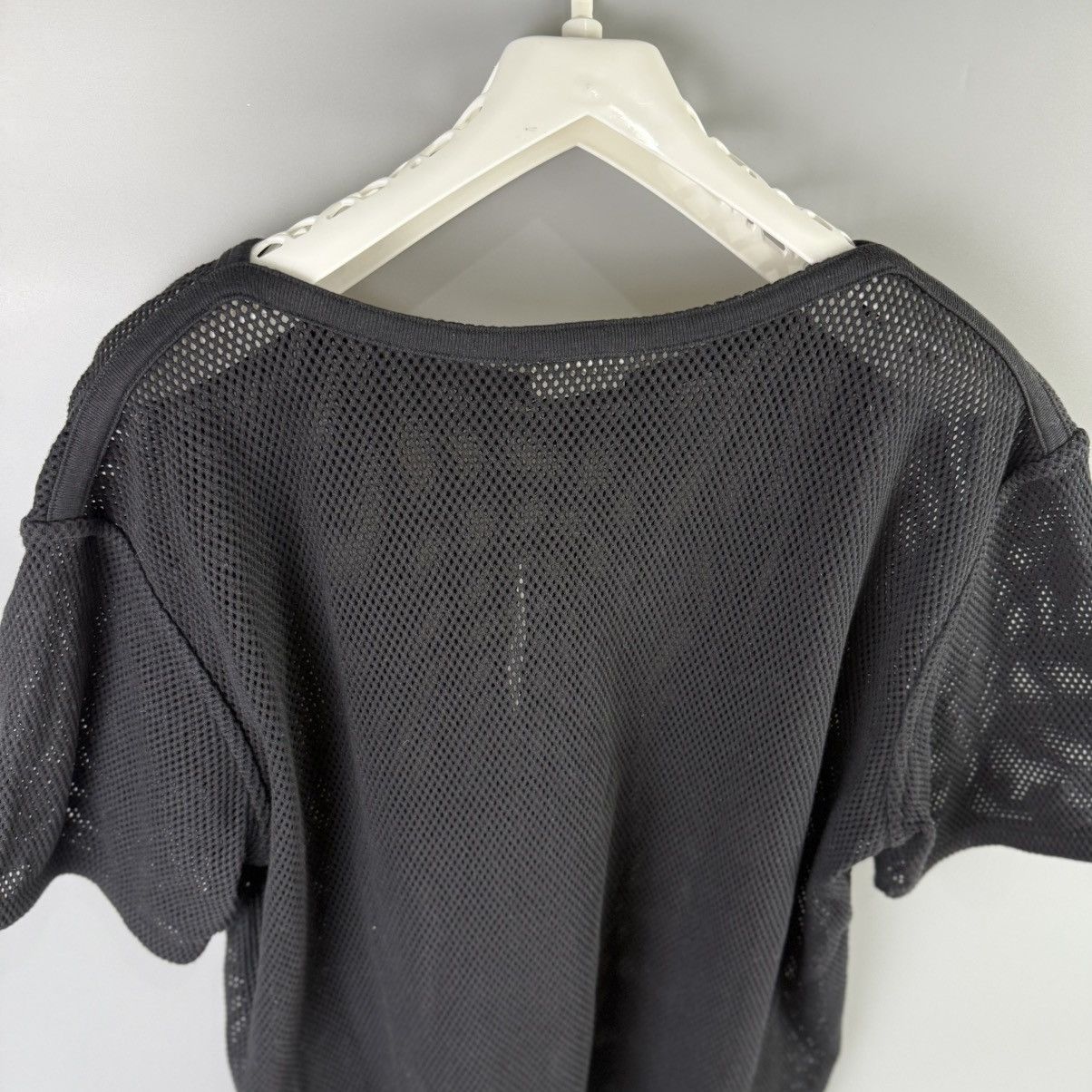 Dries Van Noten Dries Van Noten - Mesh Cotton Crew-Neck T-Shirt Size US L / EU 52-54 / 3 - 4 Thumbnail