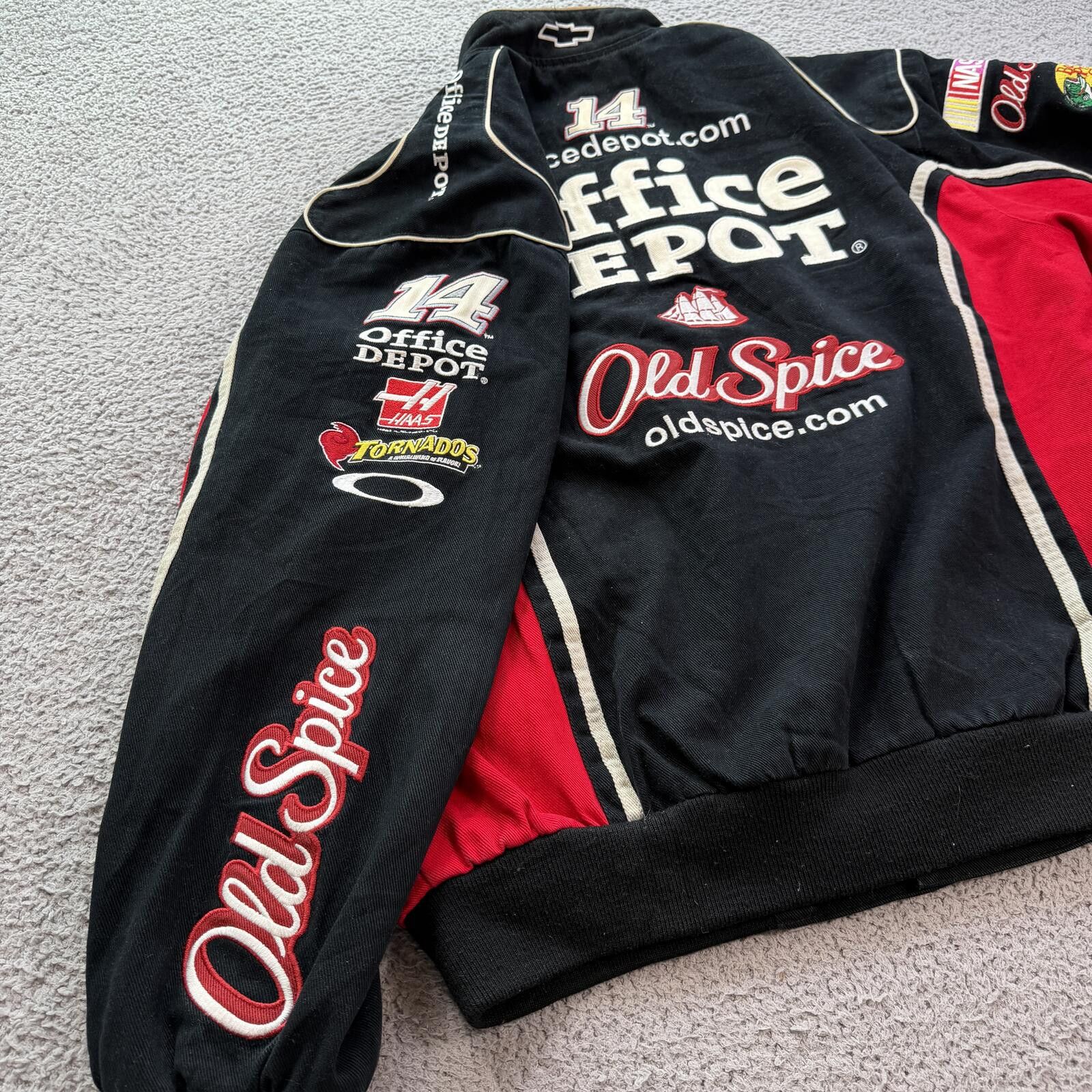 JH Design Vintage Tony Stewart Office Depot NASCAR Racing Jacket L Size US L / EU 52-54 / 3 - 7 Thumbnail